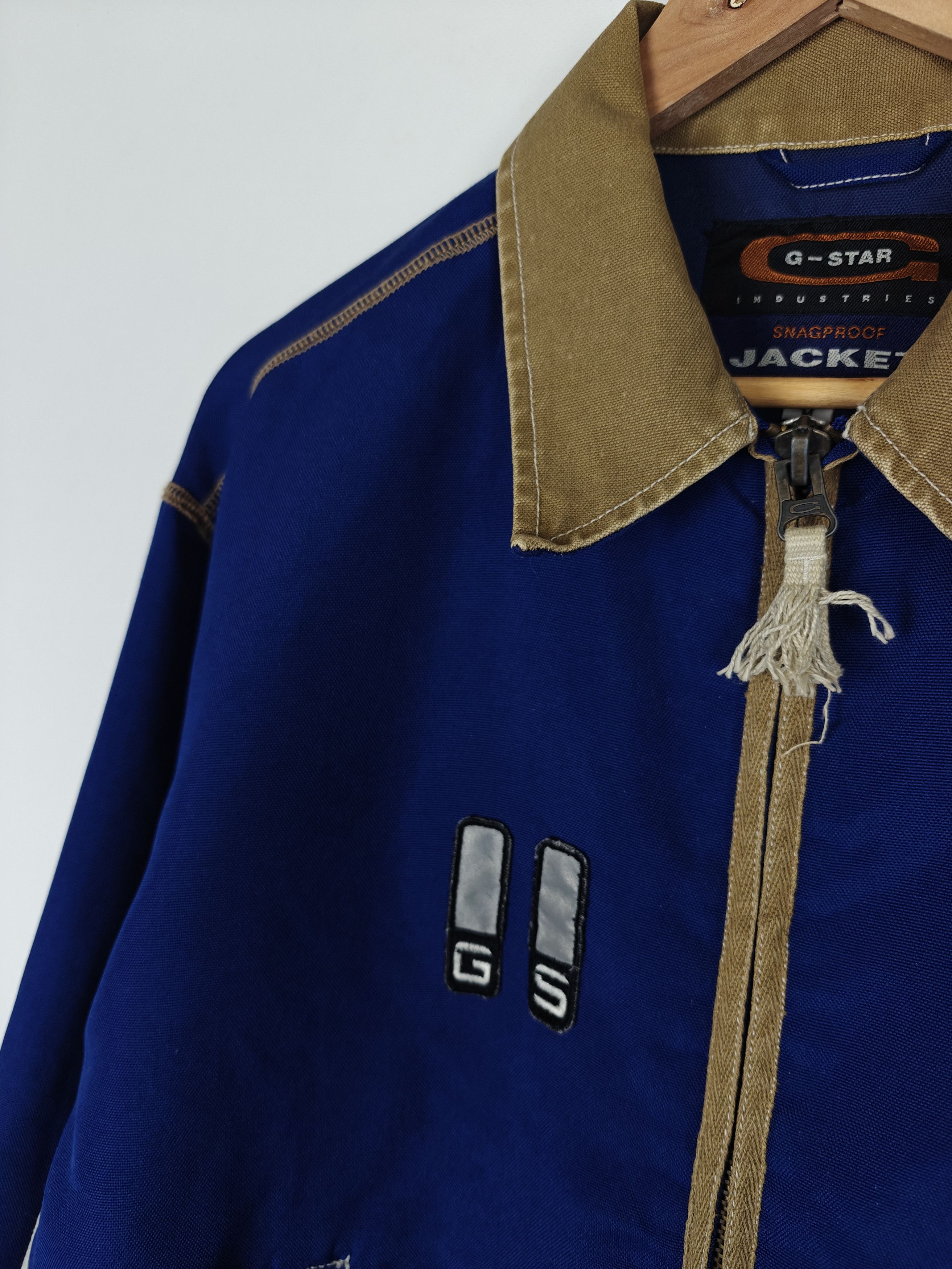 G-Star G-Star Snagproof Zoom Jacket Blue Relaxed Fit size M Size US M / EU 48-50 / 2 - 6 Thumbnail