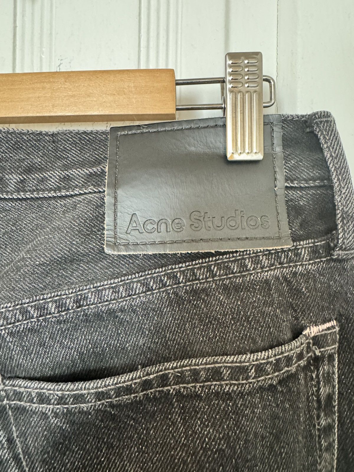 Acne Studios Acne Studios 1996 Vintage Black SS22 Size US 31 - 6 Thumbnail