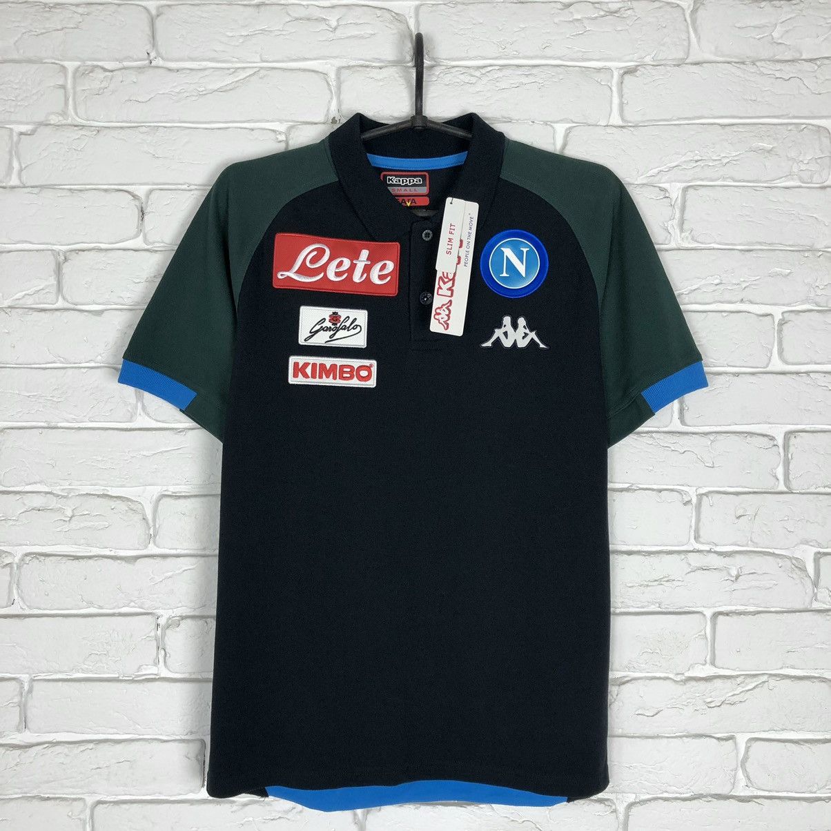 Kappa Napoli Kappa training tee t shirt soccer jersey Size US S / EU 44-46 / 1 - 1 Thumbnail