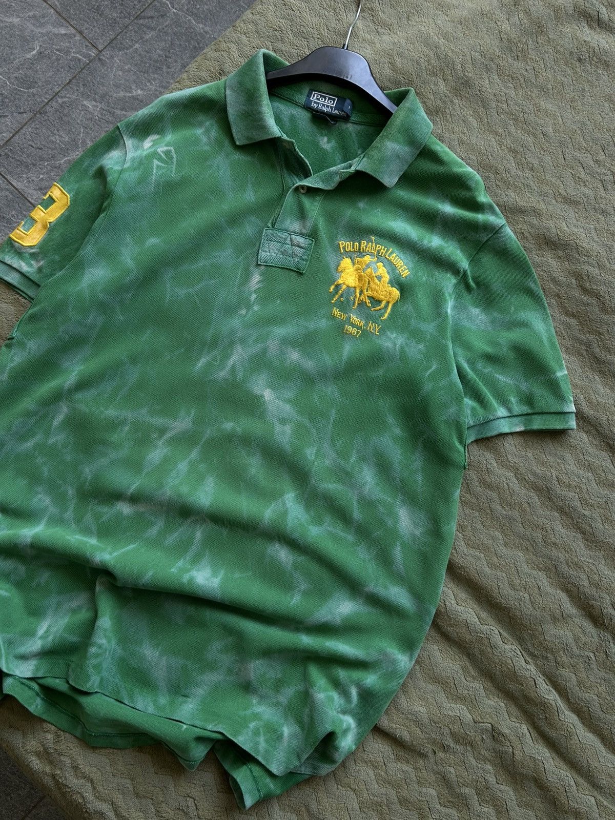 Vintage Polo Ralph Lauren big logo shirt tee Size US XL / EU 56 / 4 - 15 Thumbnail