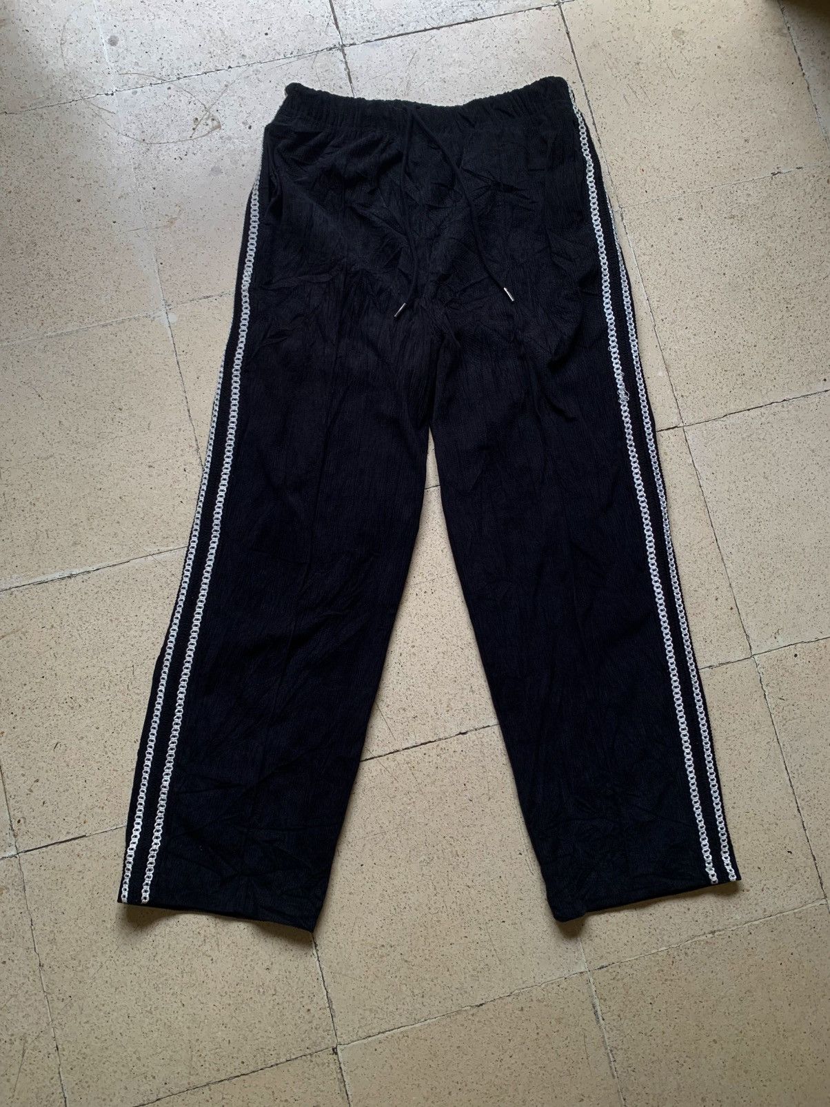 Japanese Brand Niko and wide baggy striped side corduroy Size US 32 / EU 48 - 1 Thumbnail