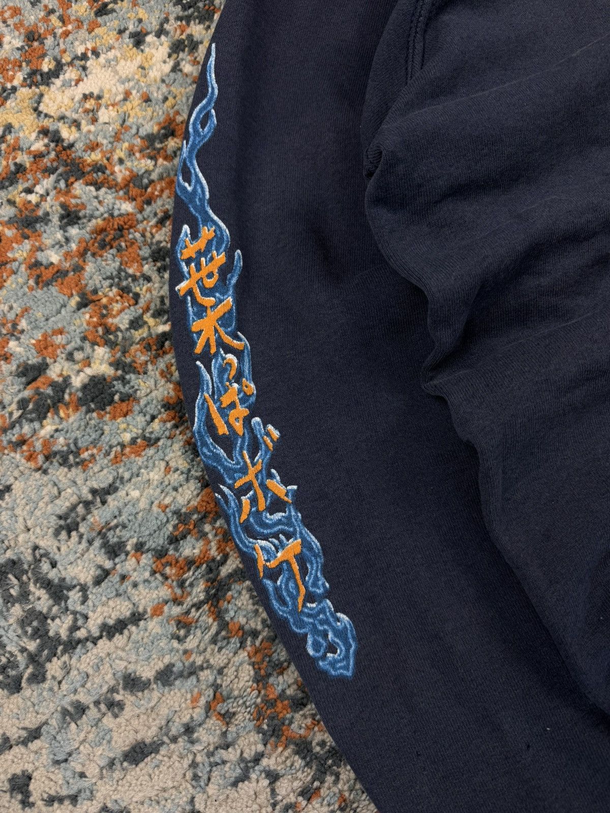 Other × Vintage Vintage 90s Chinese dragon jnco style skate graphic hoodie Size US L / EU 52-54 / 3 - 9 Thumbnail