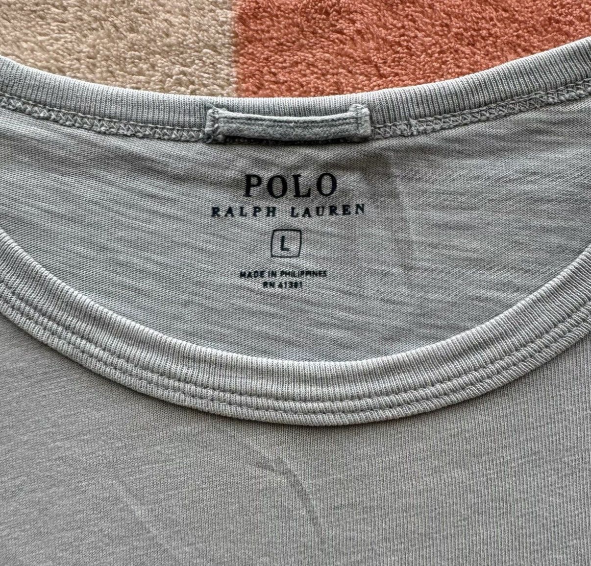 Polo Ralph Lauren Ralph Lauren Polo RL Military Long Sleeve Tee K22 Size US L / EU 52-54 / 3 - 5 Thumbnail