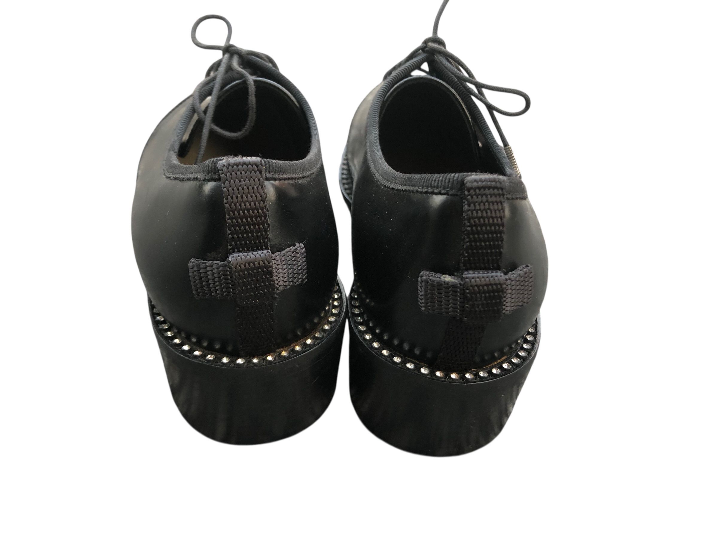 Dior 💯🔥CHRISTIAN DIOR Glazed Calfskin Tomboy Oxfords Size 37.5 Size US 7 / IT 37 - 7 Thumbnail