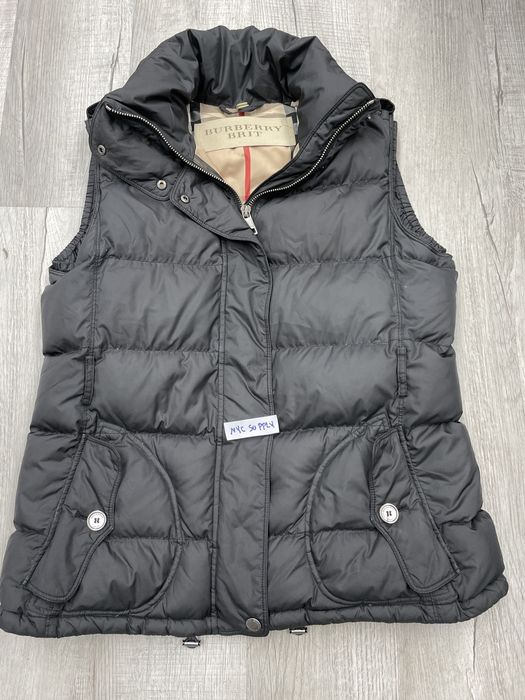 Burberry puffer best sale vest womens