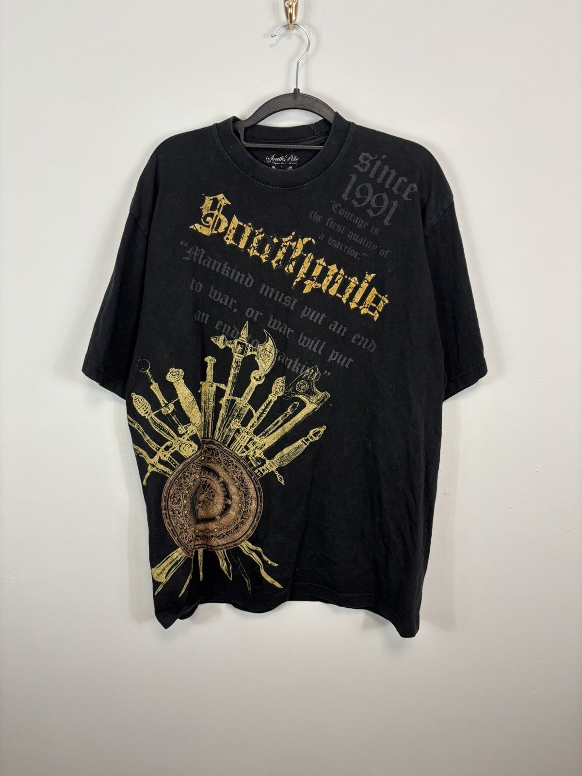 Southpole Vintage Southpole Y2K Hype Skate Style T-shirt Size XL Size US L / EU 52-54 / 3 - 1 Thumbnail