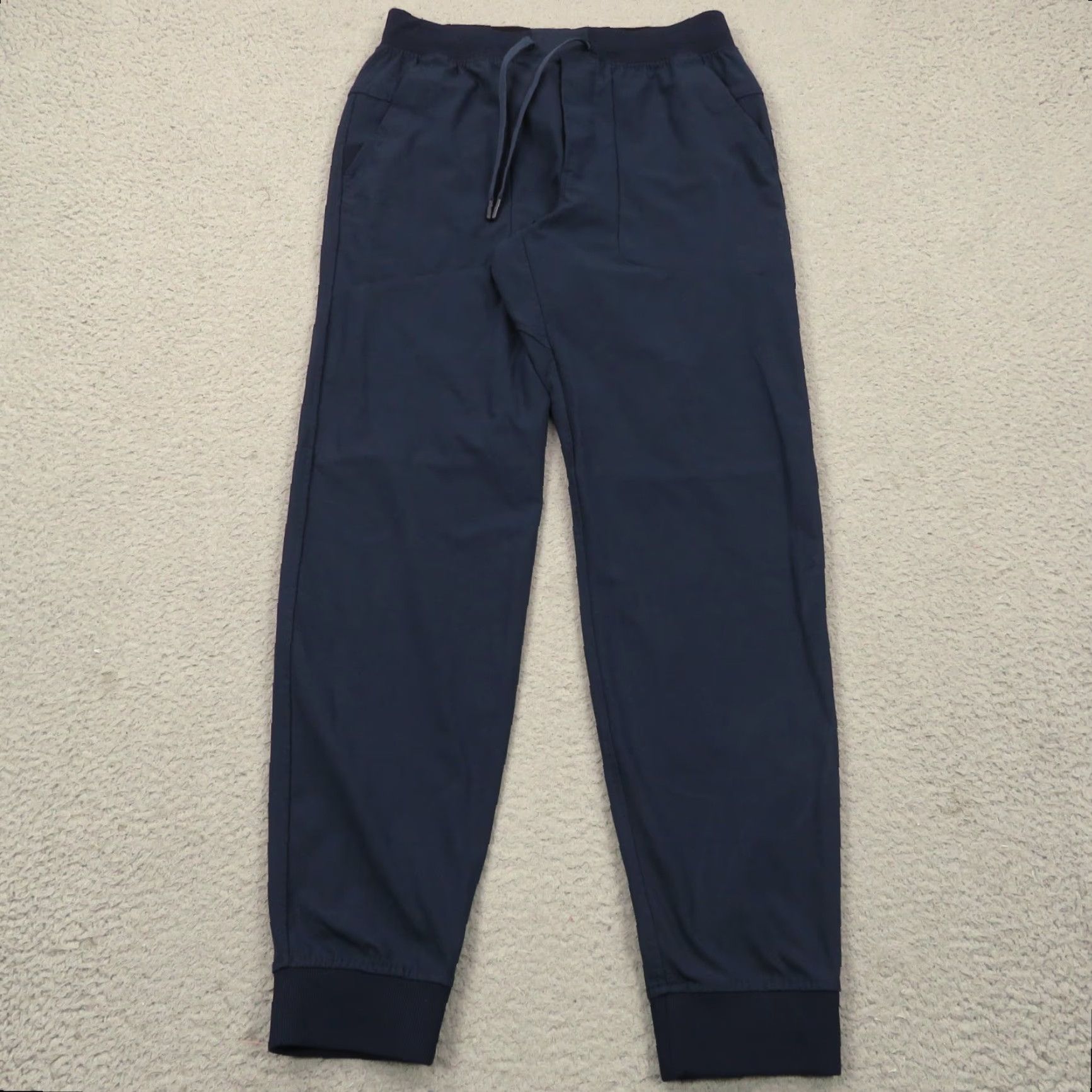 Lululemon Lululemon ABC Jogger Mens Medium Warpstreme Navy Blue Tapered Joggers Pant 30x30 Size US 30 / EU 46 - 2 Thumbnail