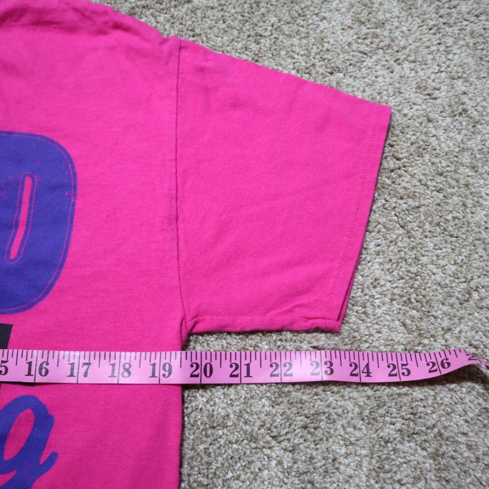 Fruit Of The Loom Saved with Amazing Grace Faith Tee T-Shirt Adult Medium Pink Nike? Wait No. Size US M / EU 48-50 / 2 - 5 Thumbnail