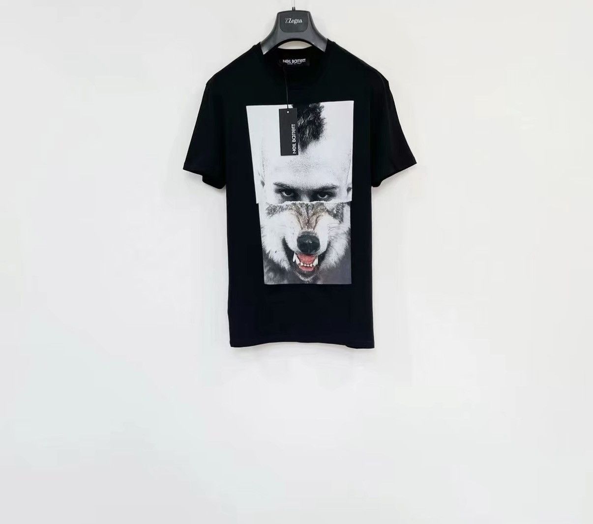 Neil Barrett Neil Barrett 100% Cotton Short Sleeve T-shirt J30 Size US L / EU 52-54 / 3 - 1 Thumbnail