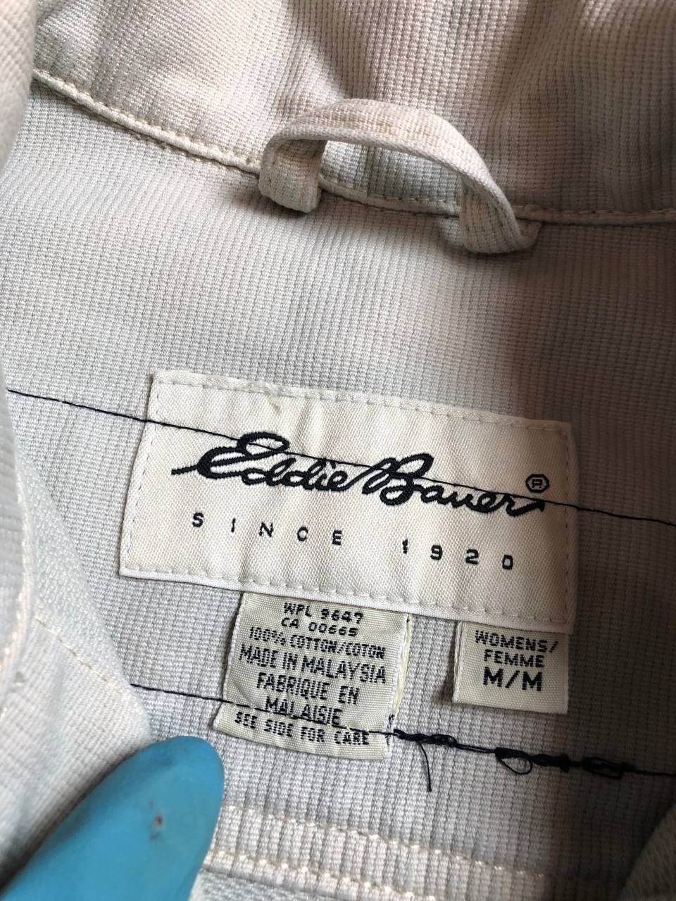 Eddie Bauer Vintage 90s Eddie Bauer Baggy STREETWEAR JEANS JACKET Size US M / EU 48-50 / 2 - 2 Thumbnail