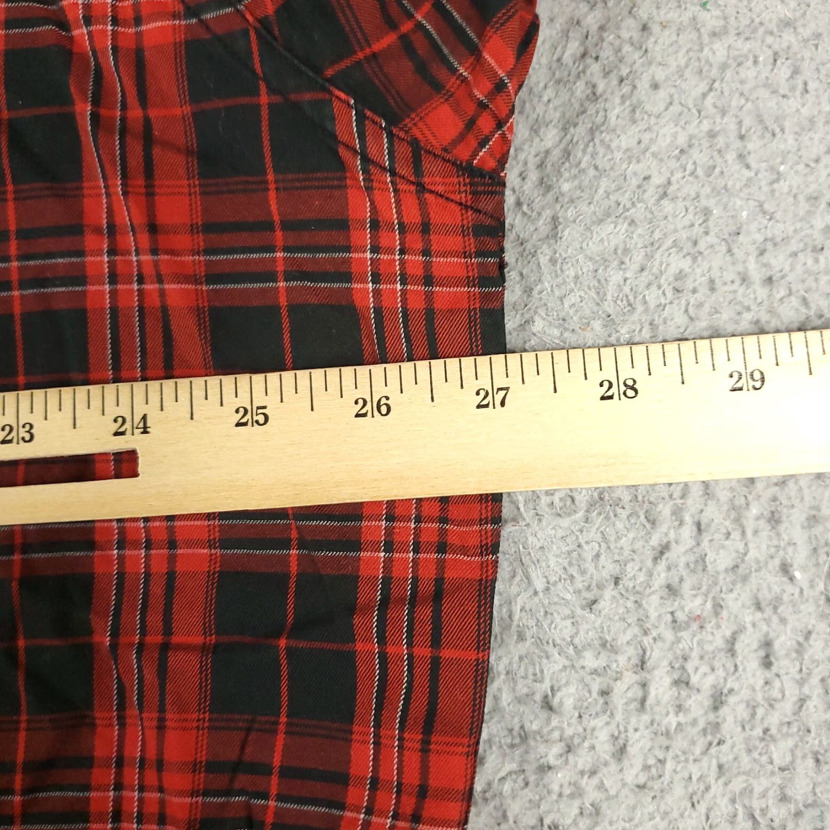 Ralph Lauren Ralph Lauren Shirt Mens XL Red Plaid Button-Up Long Sleeve Casual Classic Fit Regular Size by Ralph Lauren Size US XL / EU 56 / 4 - 5 Thumbnail