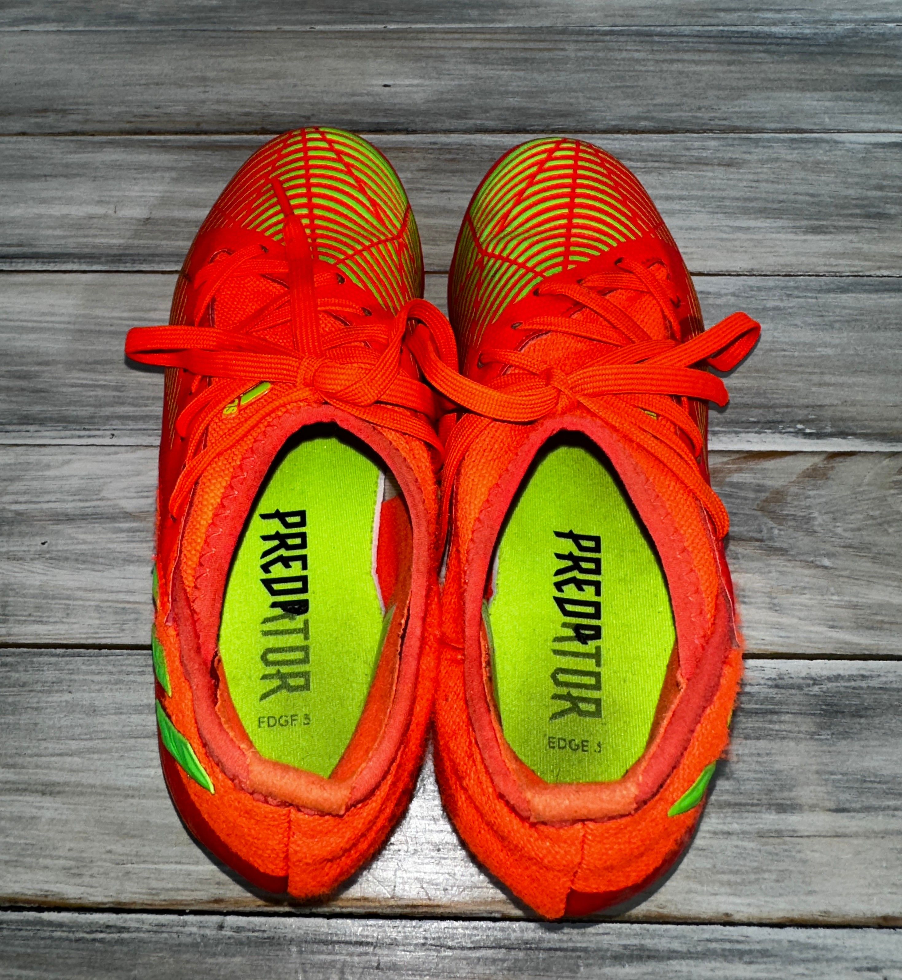 Adidas Adidas Predator Edge.3 MG Junior Football Cleats Boots Sport Size US 5 / EU 37 - 11 Thumbnail