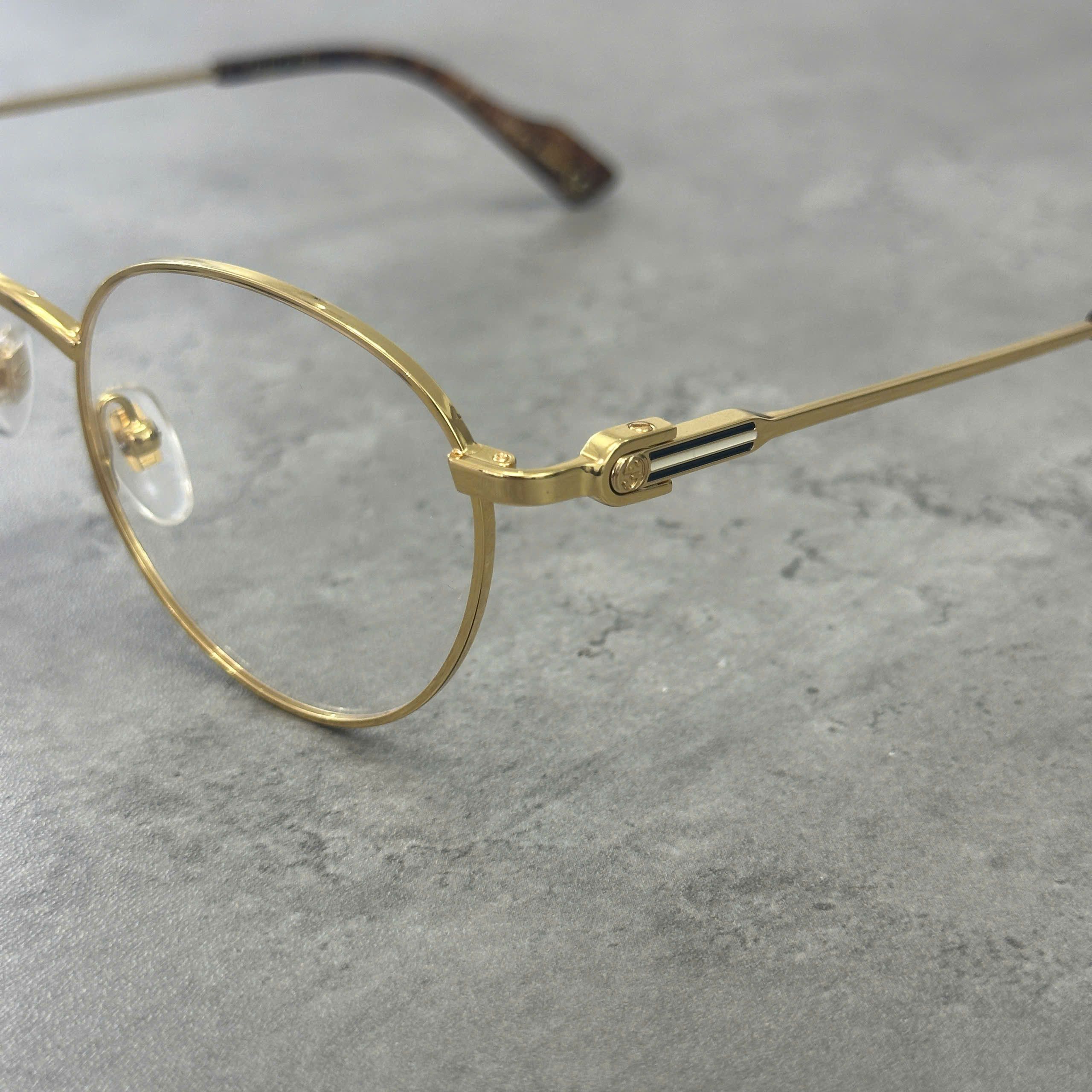 Gucci GUCCI GG1222O 003 Sunglasses GOLD Size ONE SIZE - 4 Thumbnail