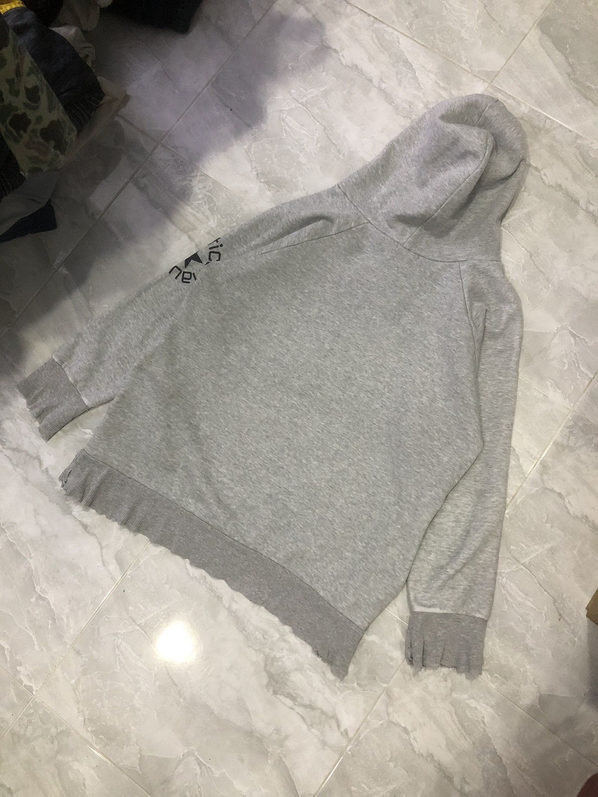 Nautica × Vintage Vintage nautica spell-out logo distressed hoodie Size US S / EU 44-46 / 1 - 14 Thumbnail