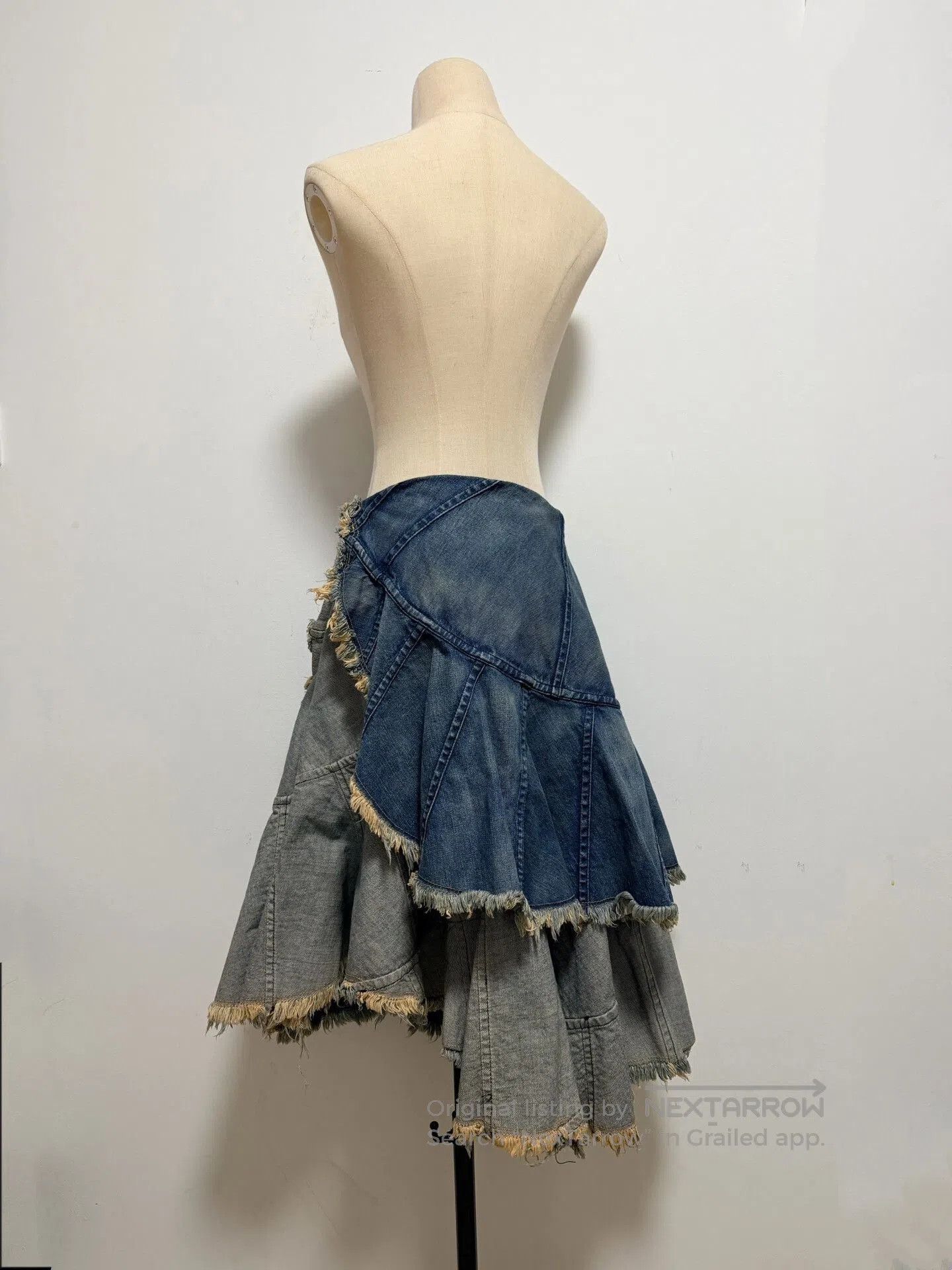 Junya Watanabe Junya Watanabe 2005 Denim Skirt. Size 33" - 2 Thumbnail