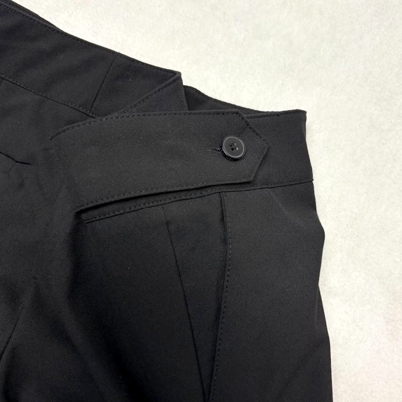 Vintage New York & Company Black Mid Rise Crop Dress Pants City Stretch Luxe Size 4 Size 27" / US 4 / IT 40 - 6 Thumbnail