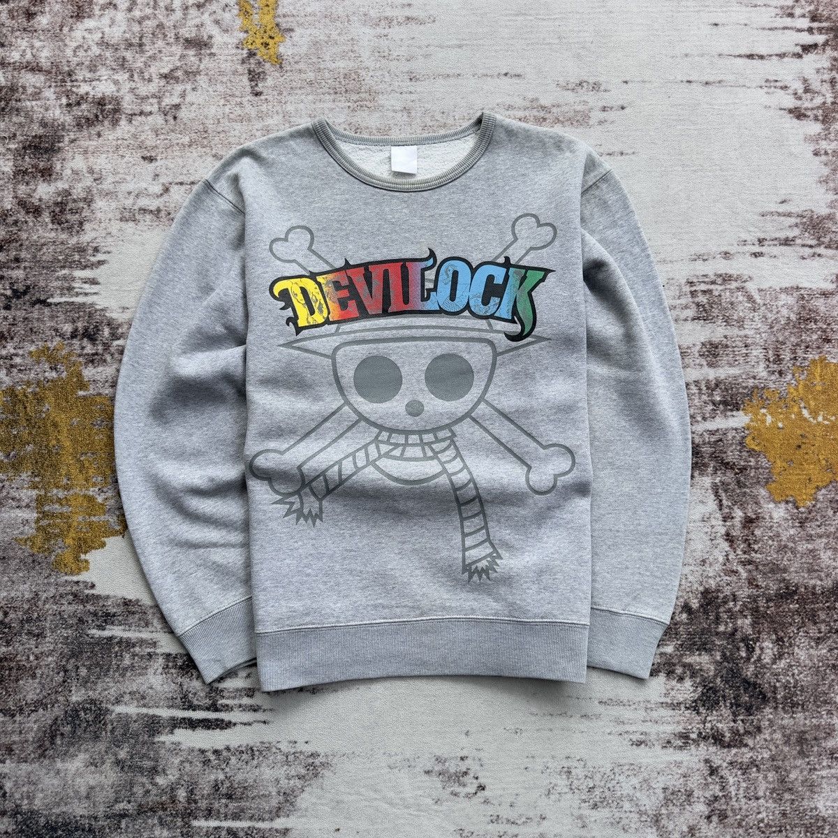 Vintage VINTAGE 90’S DEVIL LOCK ANIME ONE PIECE SWEATSHIRT Size US L / EU 52-54 / 3 - 1 Thumbnail