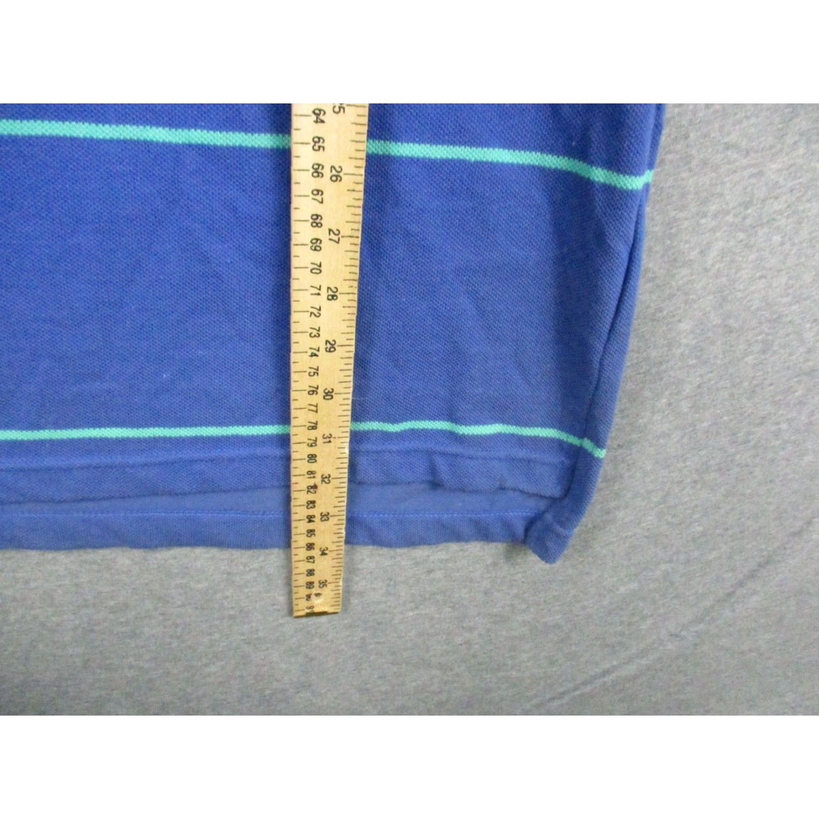 Vintage VINTAGE The Fox Collection Rugby Shirt Men’s L Striped 90s Retro Blue Shirt Mens Vintage Size US L / EU 52-54 / 3 - 7 Thumbnail