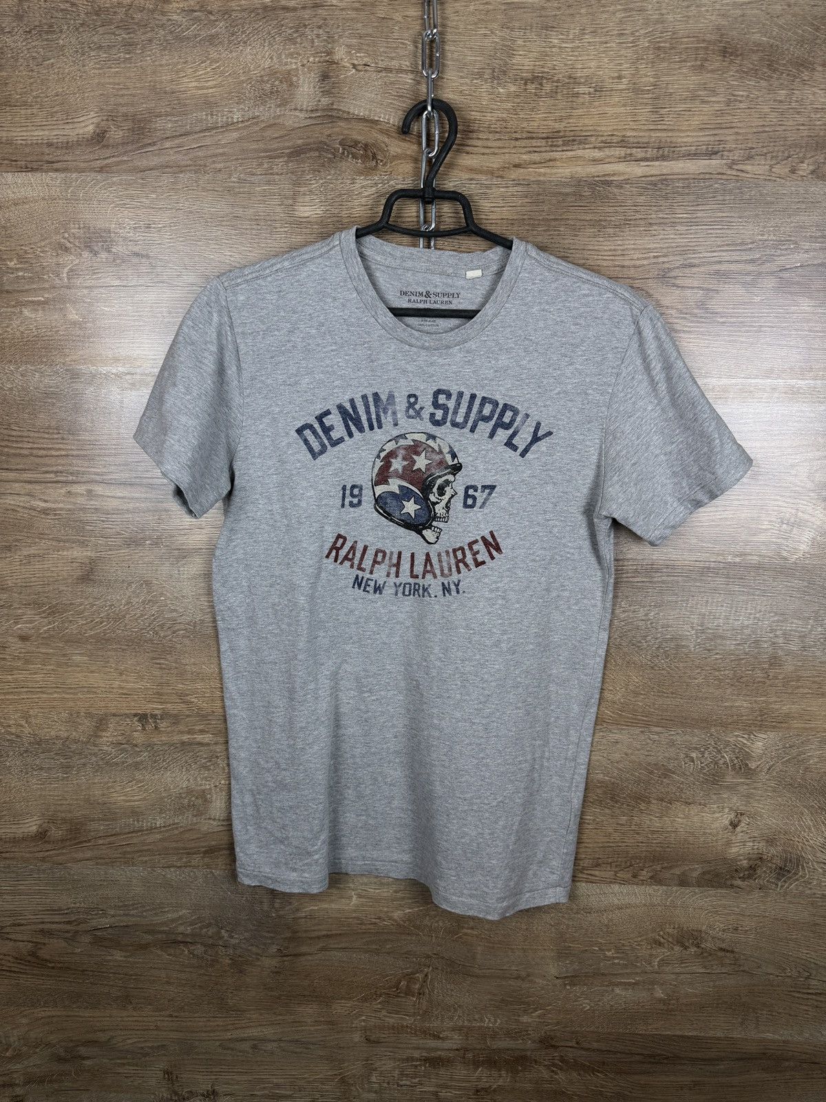 Denim & Supply Ralph Lauren Mens Vintage Denim Supply and Polo Ralph Lauren USA T-shirt Size US S / EU 44-46 / 1 - 1 Thumbnail