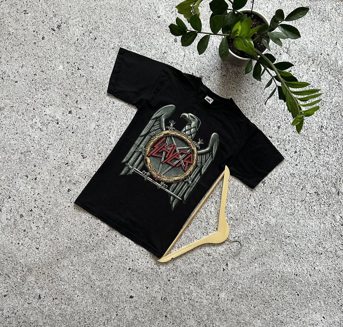 Slayer × Vintage Vintage Band Rock Slayer 2009 Black T-Shirt Size US S / EU 44-46 / 1 - 1 Thumbnail
