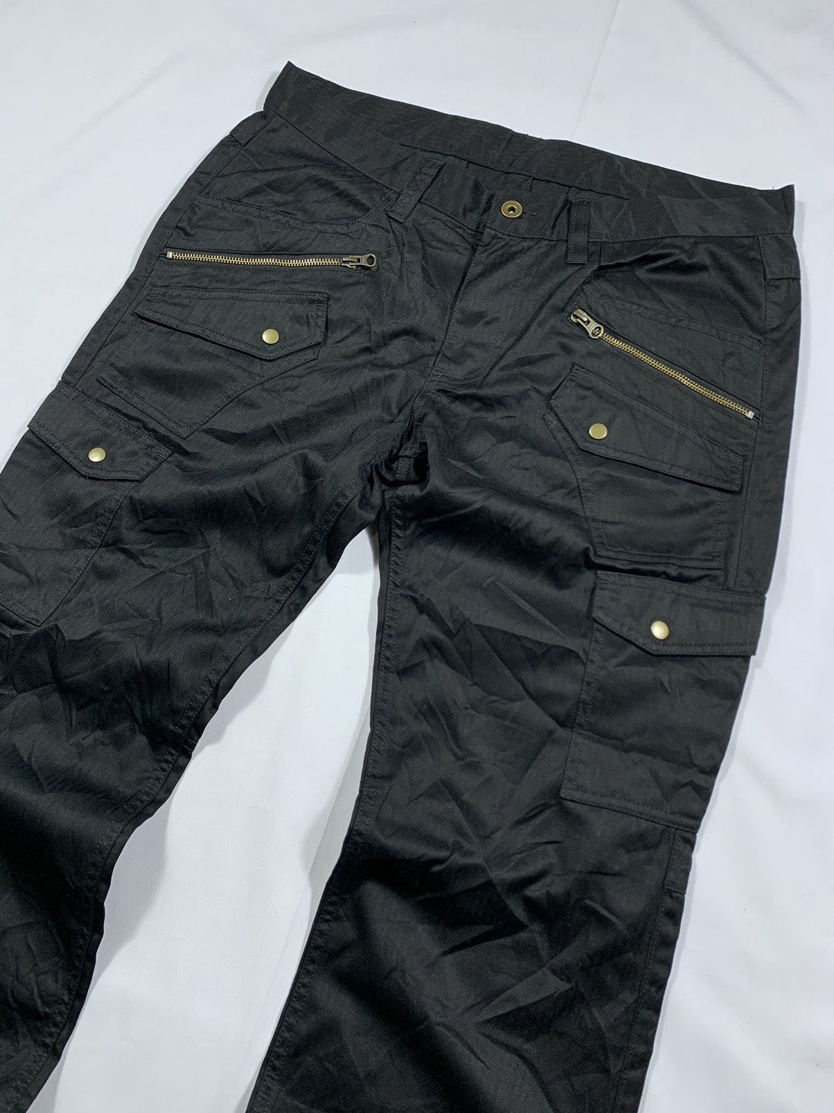 14th Addiction NICOLE CLUB FOR MEN MULTI ZIPER BONDAGE PANTS Size US 32 / EU 48 - 3 Thumbnail