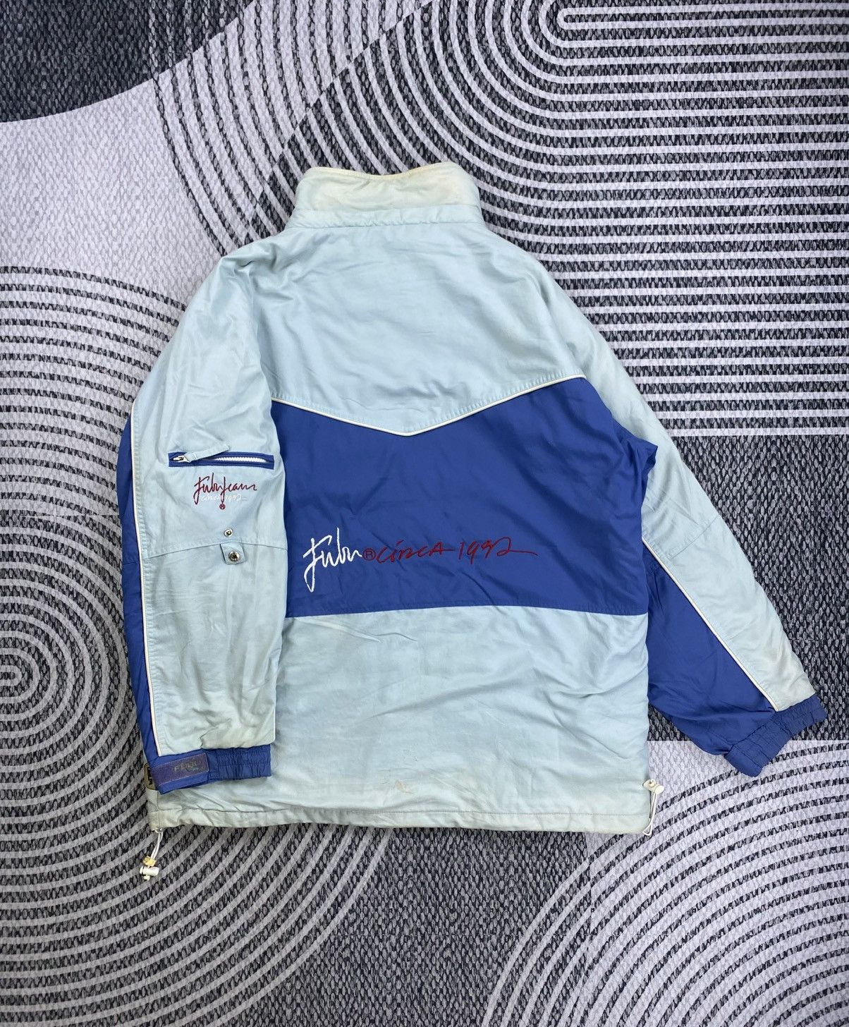 Fubu Vintage FUBU Rare Sport Two Tone Blue Zipper Jacket Size US XXL / EU 58 / 5 - 2 Thumbnail