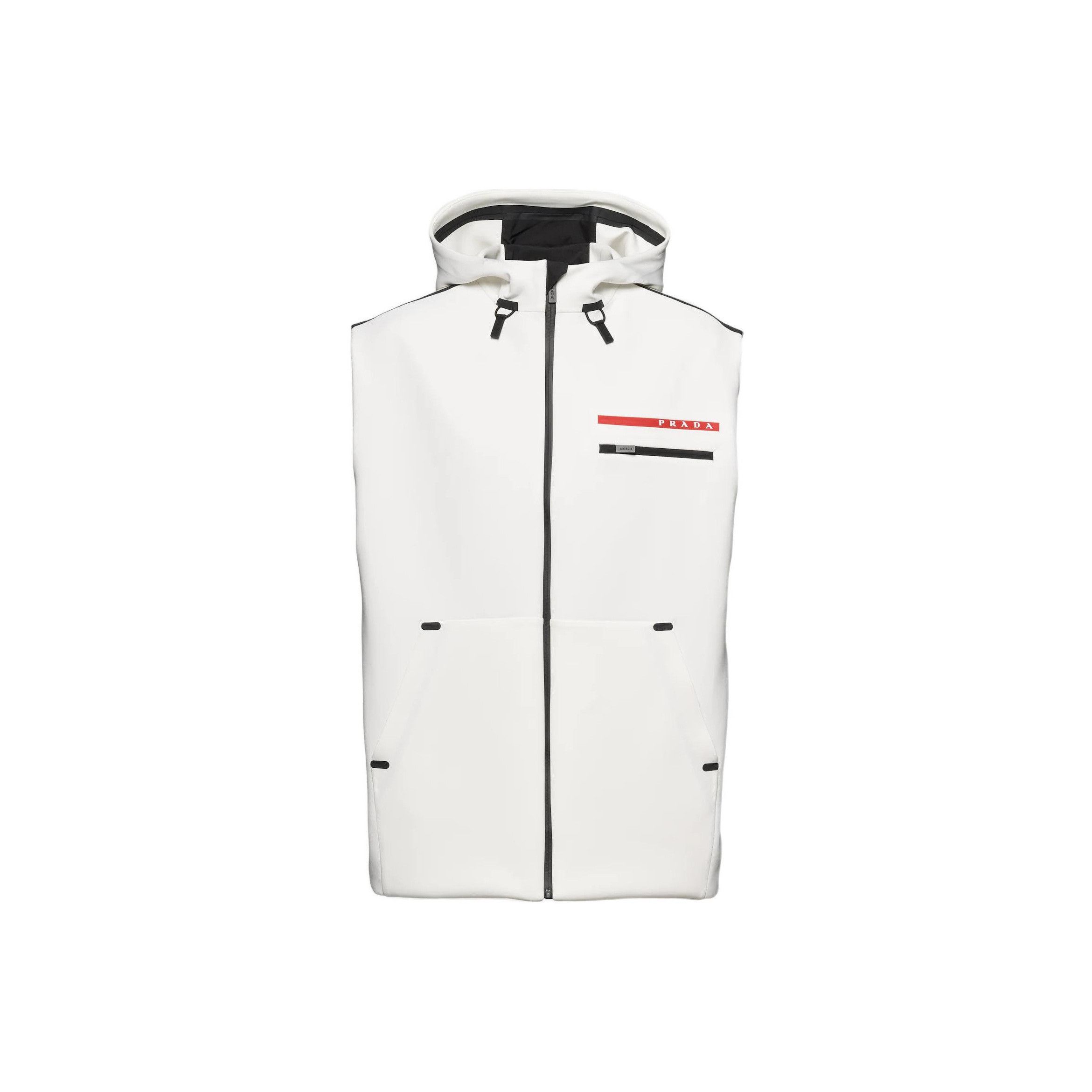 Prada Prada Linea Rossa Technical Jersey Vest Size M Size US M / EU 48-50 / 2 - 1 Thumbnail