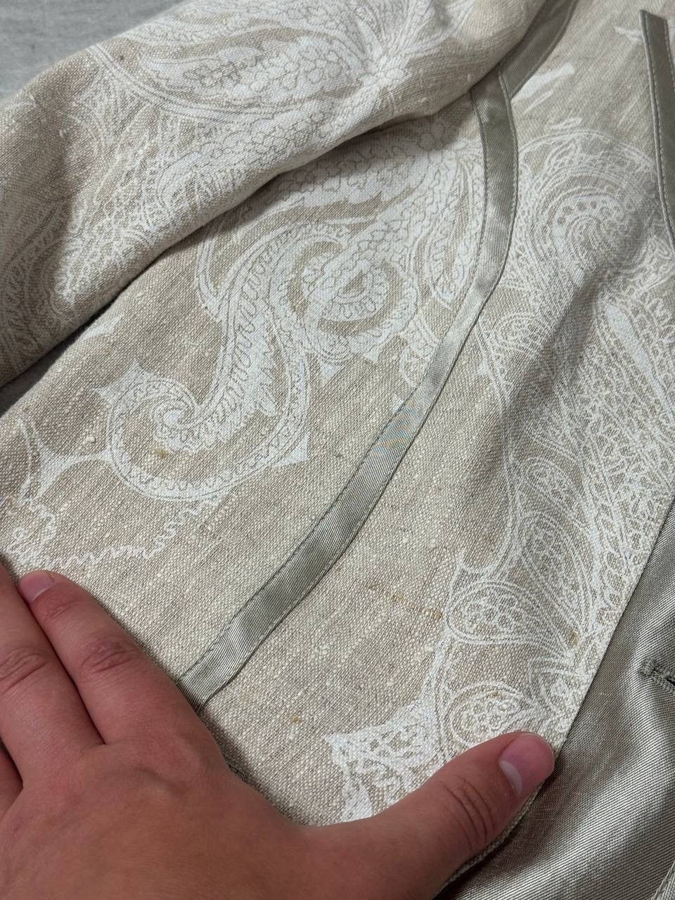 Etro Etro Linen Coat Size S / US 4 / IT 40 - 6 Thumbnail