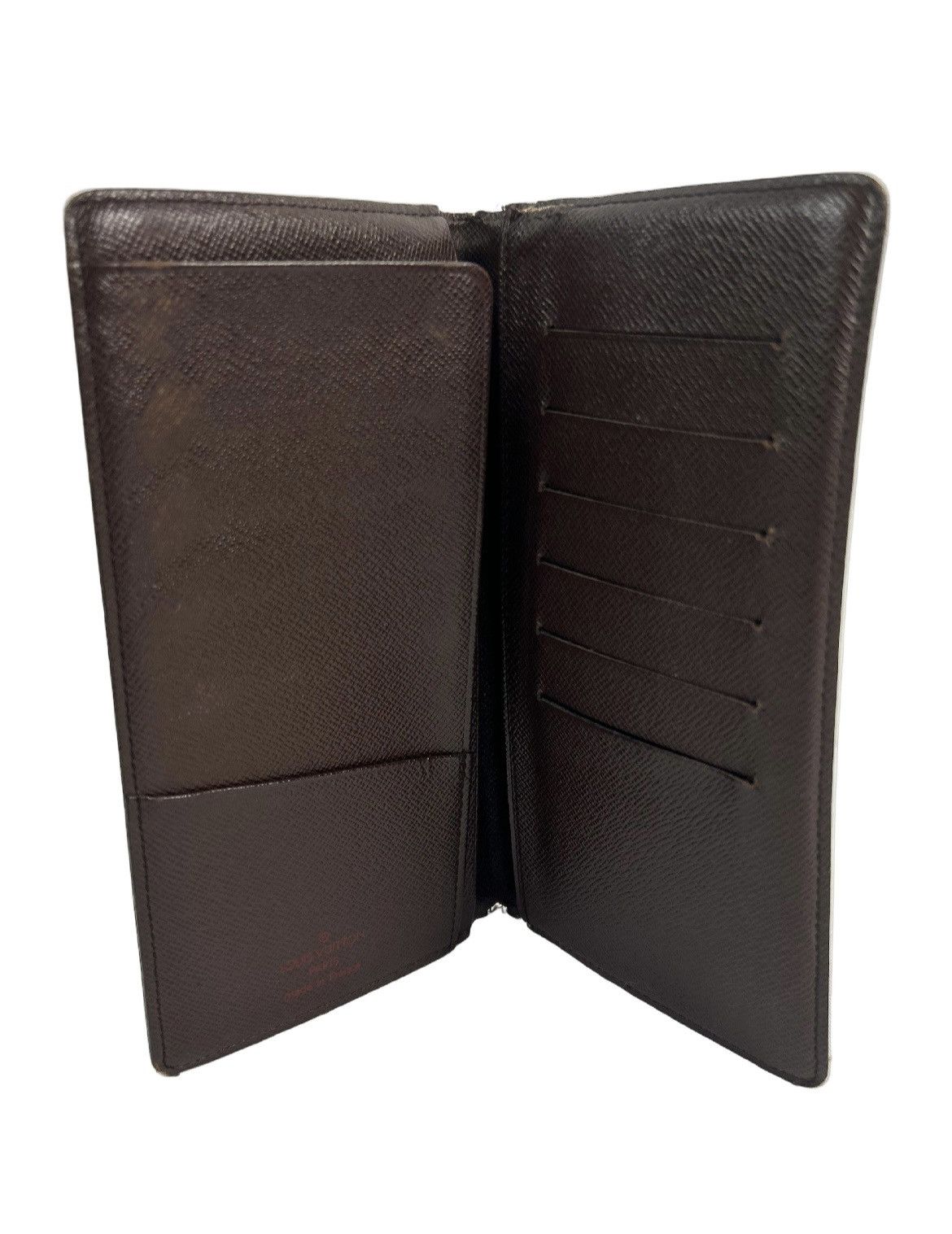 Louis Vuitton Louis Vuitton Damier Ebene Long Wallet Size ONE SIZE - 3 Thumbnail
