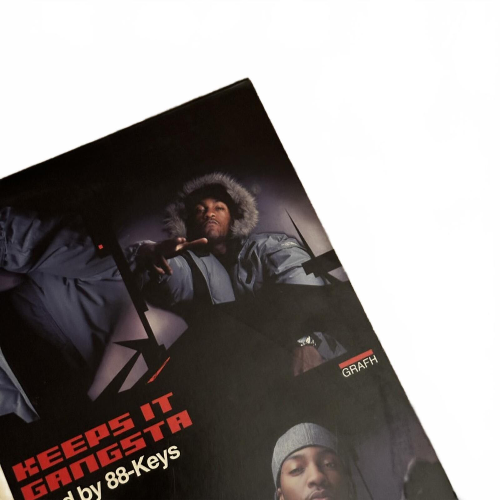 Robert Graham GRAFH Keeps It Gangsta Produced by 88-Keys Vinyl LP Size ONE SIZE - 5 Thumbnail