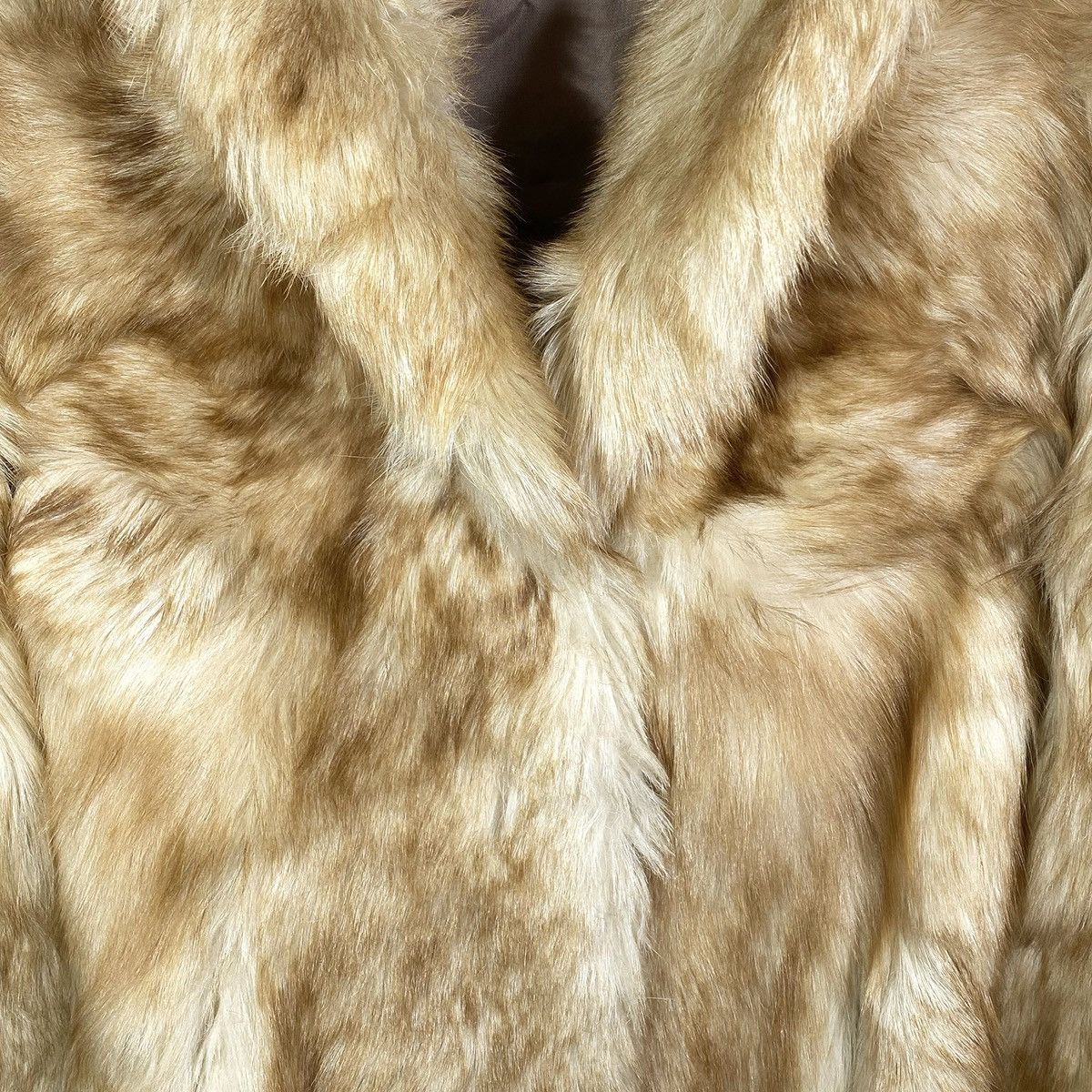 Vintage Manteau Pardessus Fourrure Chic Glam Vintage 80’s Size XL / US 12-14 / IT 48-50 - 5 Thumbnail