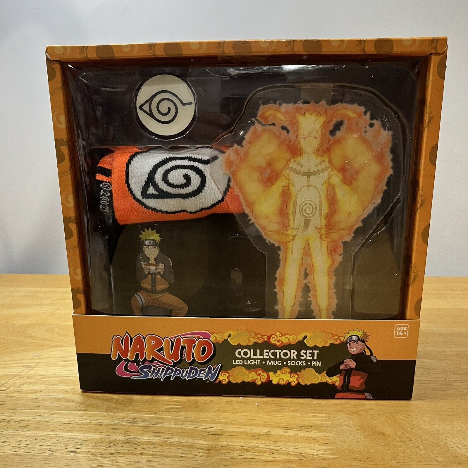 Other Naruto Collector Set (LED Light, Mug, Socks & Pin) Brand New Size ONE SIZE - 1 Thumbnail