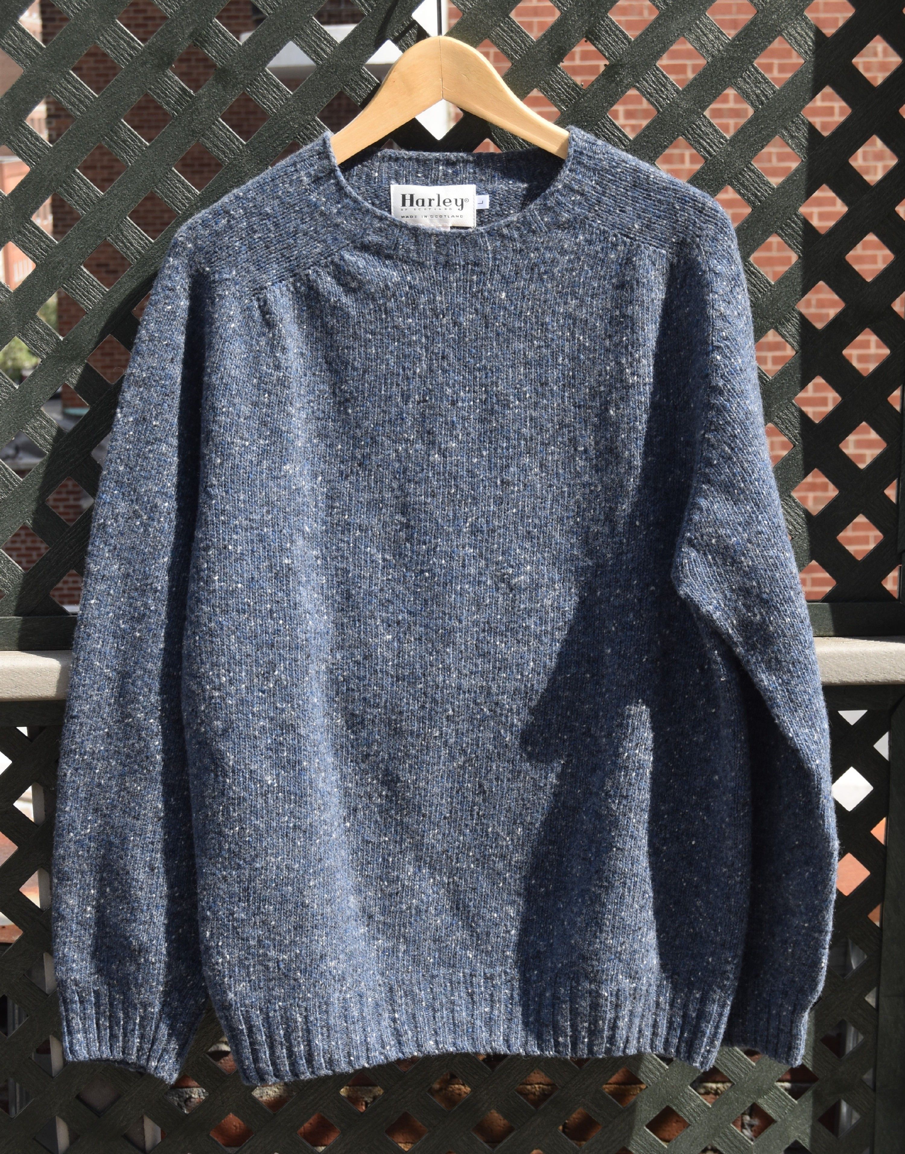 Harley of Scotland Harley of Scotland donegal blue sweater Size US L / EU 52-54 / 3 - 1 Thumbnail