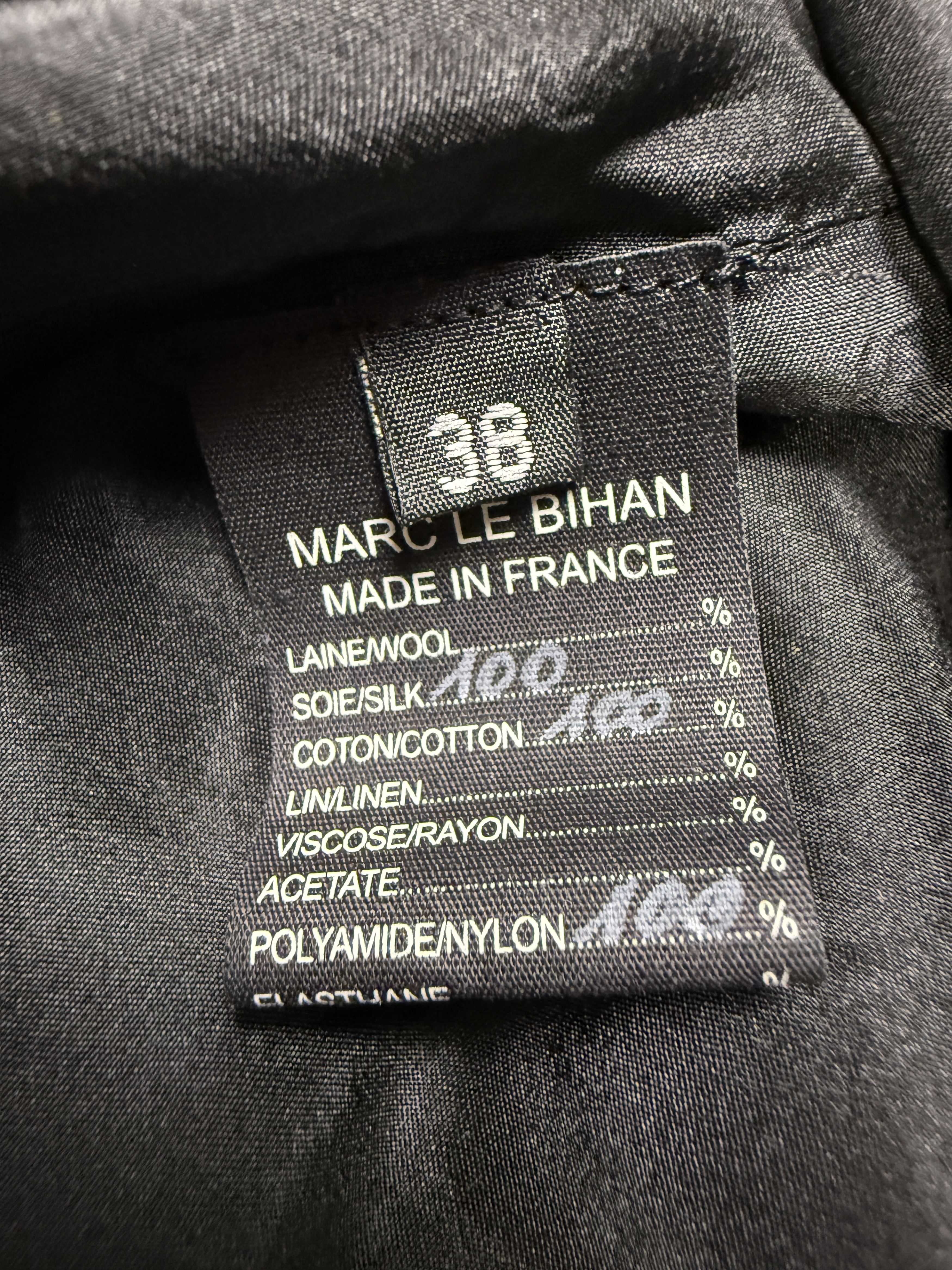 Marc Le Bihan Marc Le Bihan Black/White T-Shirt Dress Size S / US 4 / IT 40 - 8 Thumbnail