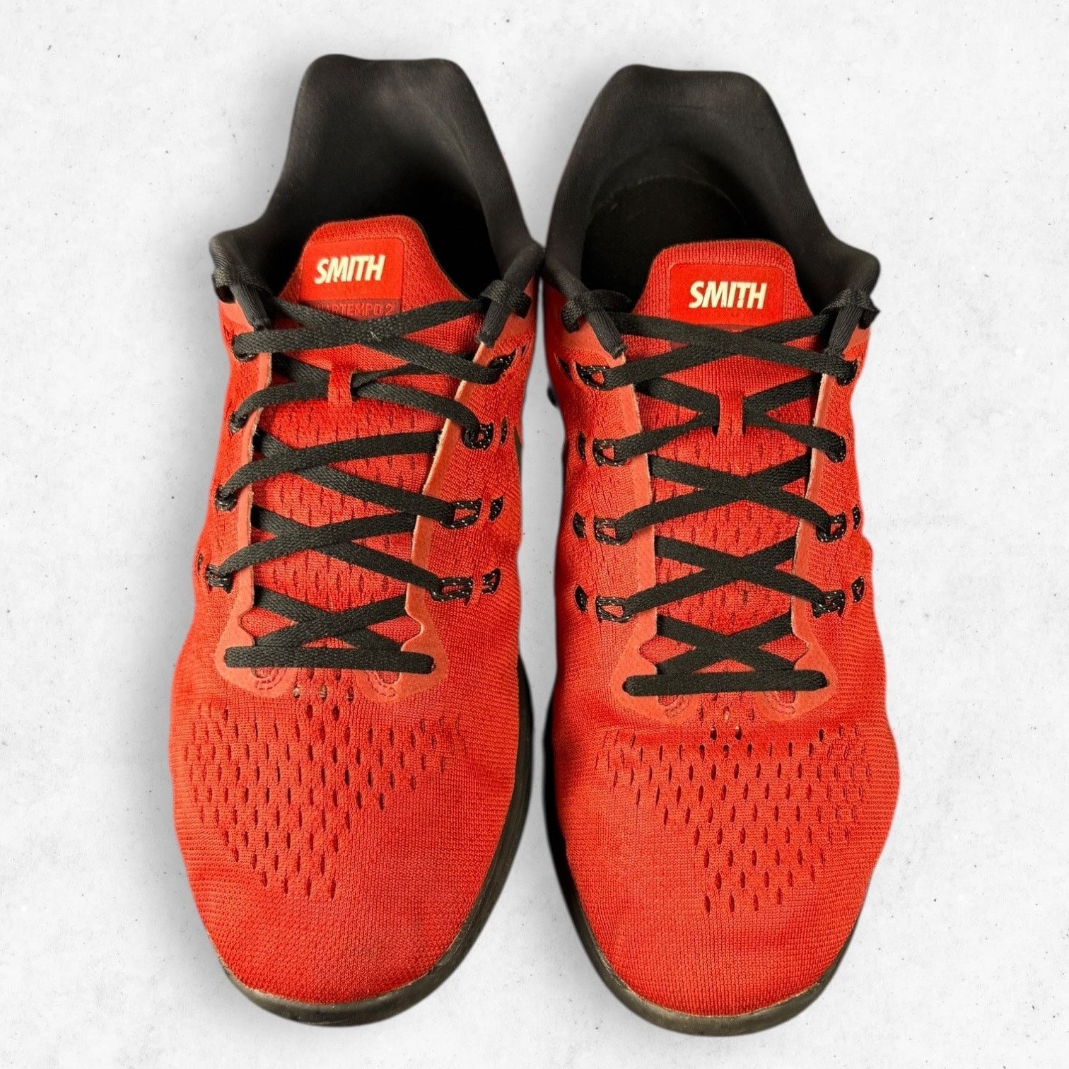 Nike Nike iD Custom Flyknit Running Shoe Red Black 14W Size US 14 / EU 47 - 7 Thumbnail