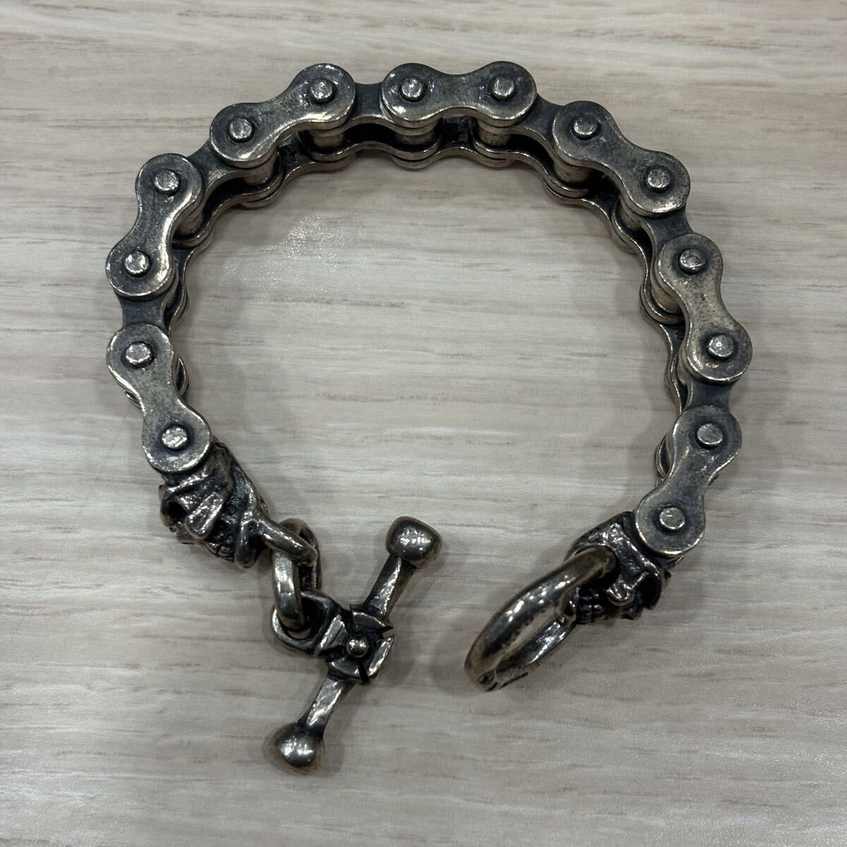 Other Travis Walker Drive Chain Custom Silver Bracelet Serial Size ONE SIZE - 2 Thumbnail