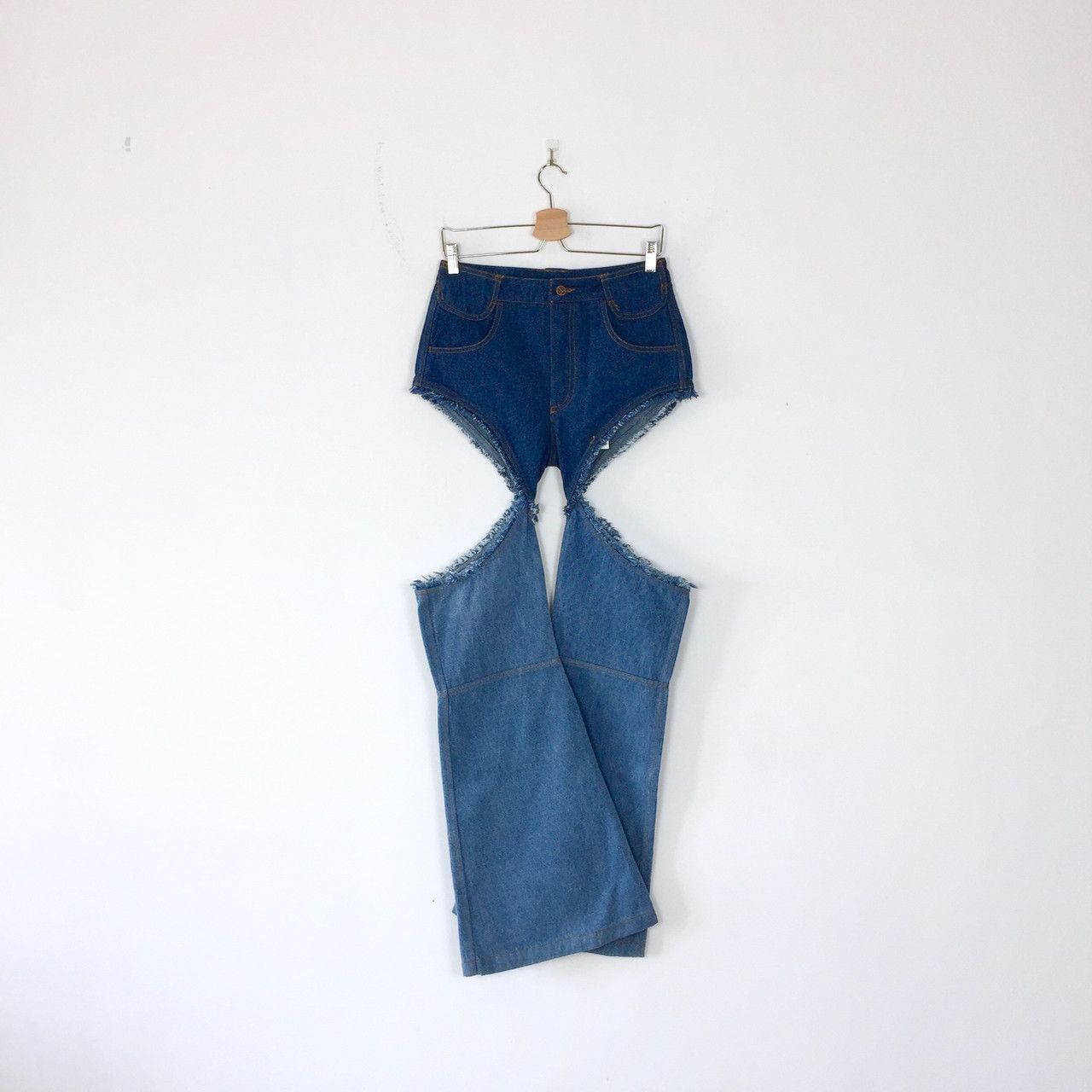 Telfar TELFAR THIGH HOLE BOOT-CUT JEAN Size US 28 / EU 44 - 1 Thumbnail