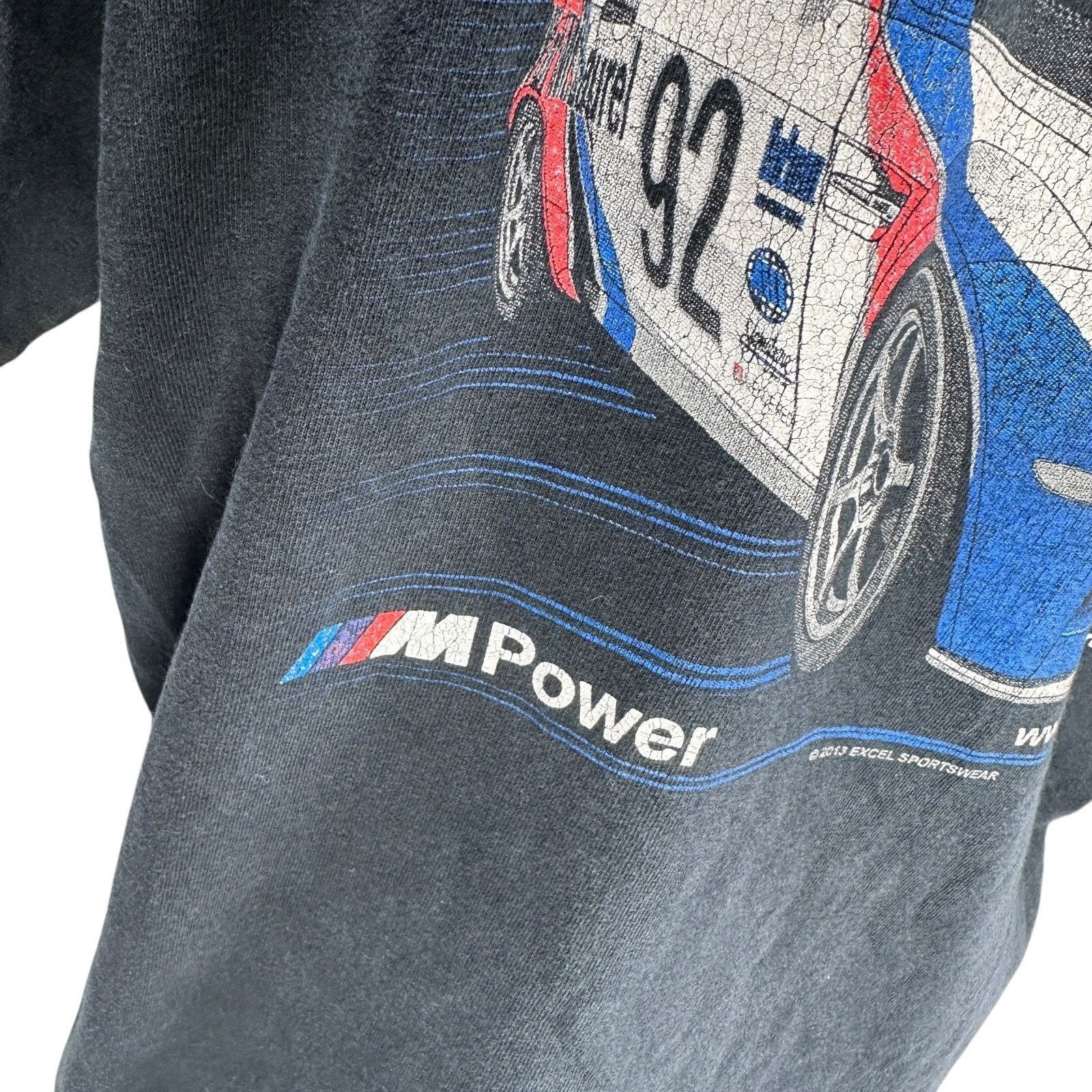 Gildan BMW of Mt Laurel M Power M3 Racing T-Shirt Men L Black 2013 Size US L / EU 52-54 / 3 - 5 Thumbnail