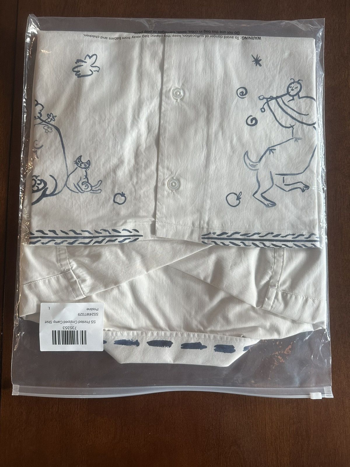 Aime Leon Dore Aime Leon Dore Lesvos Cropped Camp Shirt - Large Size US L / EU 52-54 / 3 - 8 Thumbnail