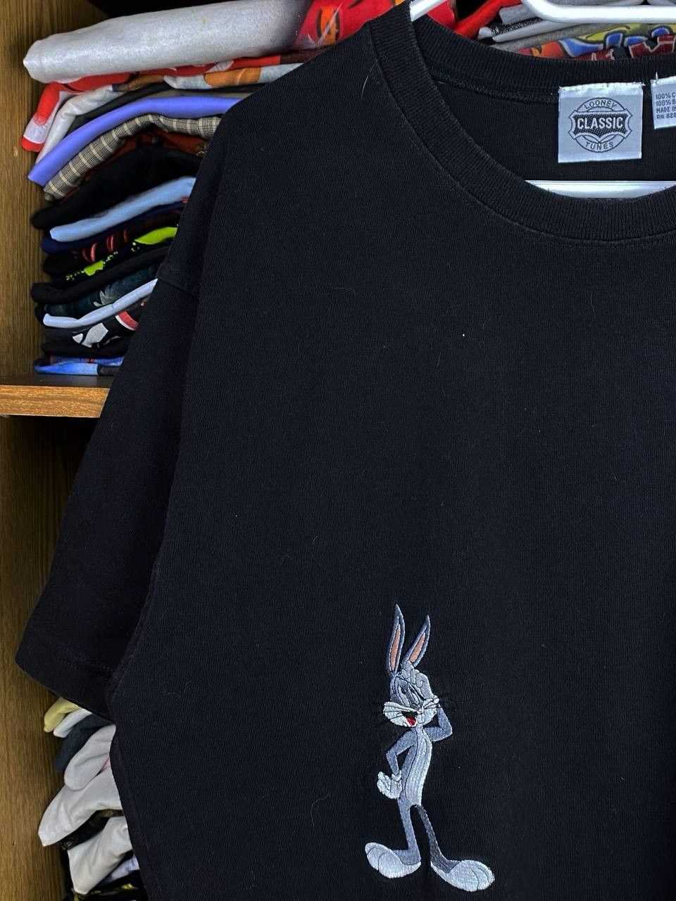 Cartoon Network Vintage Looney Tunes 1995 Embroidered Pocket 90s Tee Size US L / EU 52-54 / 3 - 2 Thumbnail