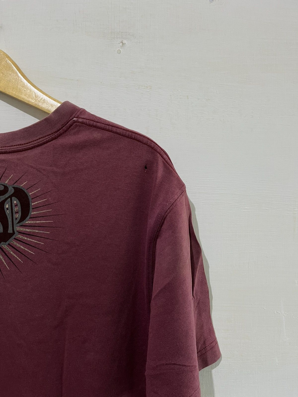 Ocean Pacific OP T-shirt Maron graphic Grunge Style Vintage Y2k Size US L / EU 52-54 / 3 - 7 Thumbnail