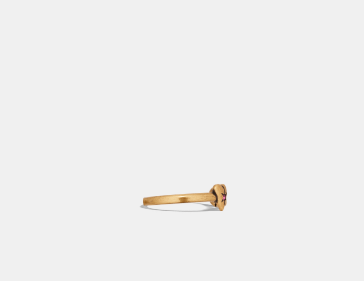 Dior o1w1db10126 R2227W Size : OS / Charms Ring in Gold/Pink Size ONE SIZE - 2 Thumbnail