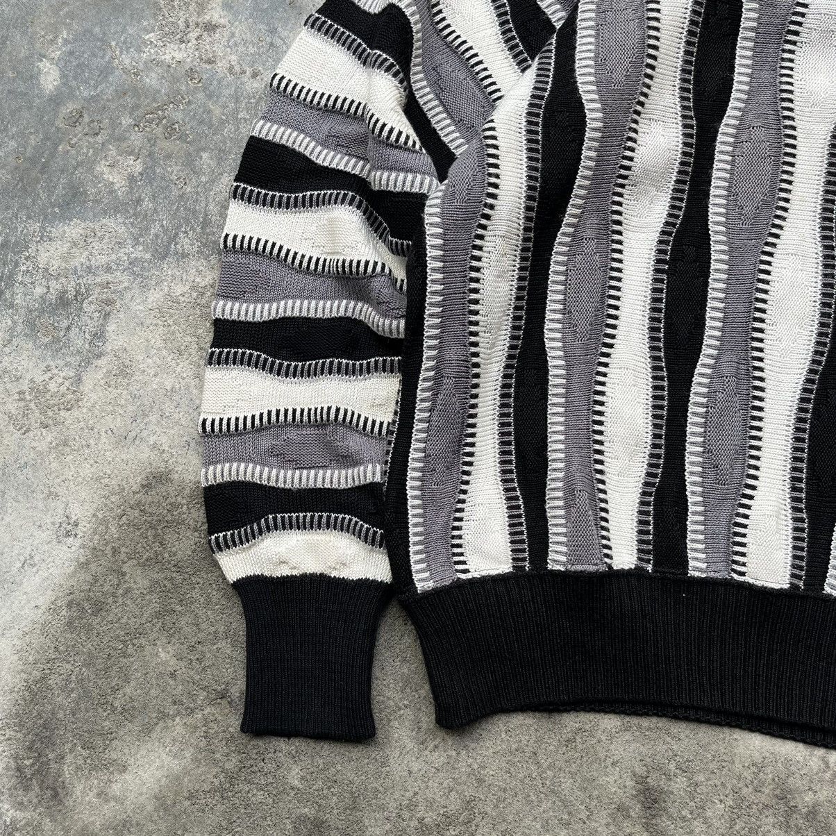 Coogi × Vintage Vintage Coogi Style Mondo di Marco Knit Sweater Size US XL / EU 56 / 4 - 4 Thumbnail