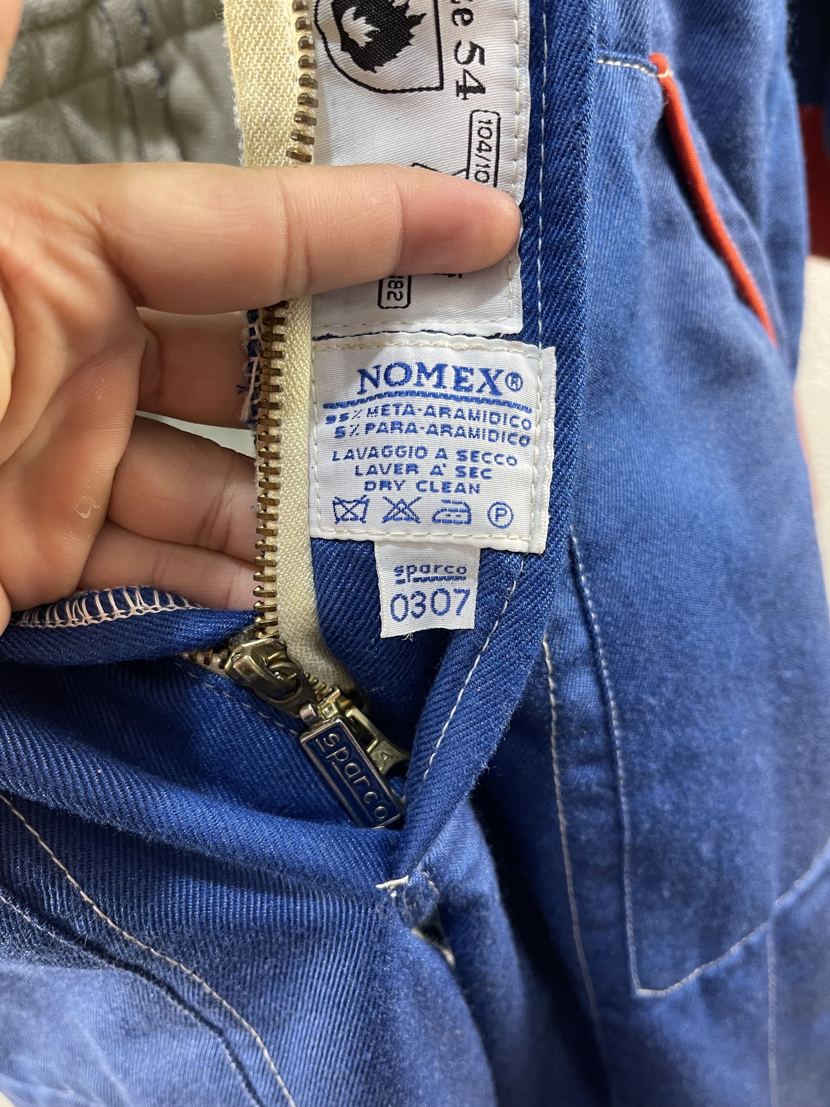 Japanese Brand Vintage Sparco Racing Overall Jacket Size US 34 / EU 50 - 16 Thumbnail