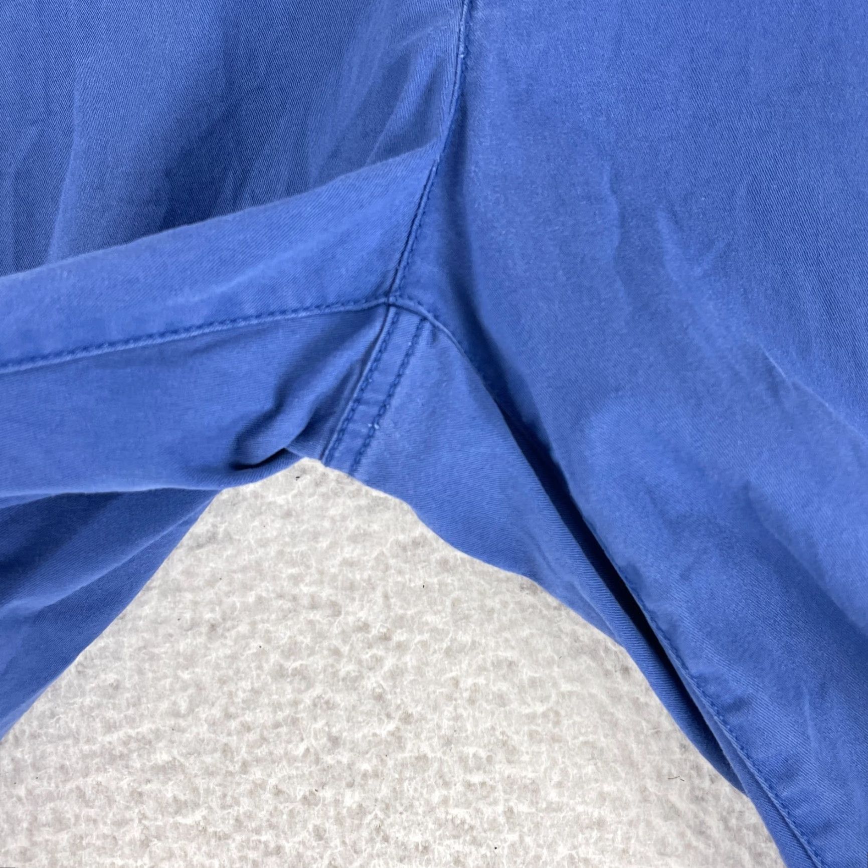 Talbots Talbots Blue Curvy Straight Leg Chino Pants Womens Mid-Rise Flat Front Size 6 Size 28" / US 6 / IT 42 - 6 Thumbnail