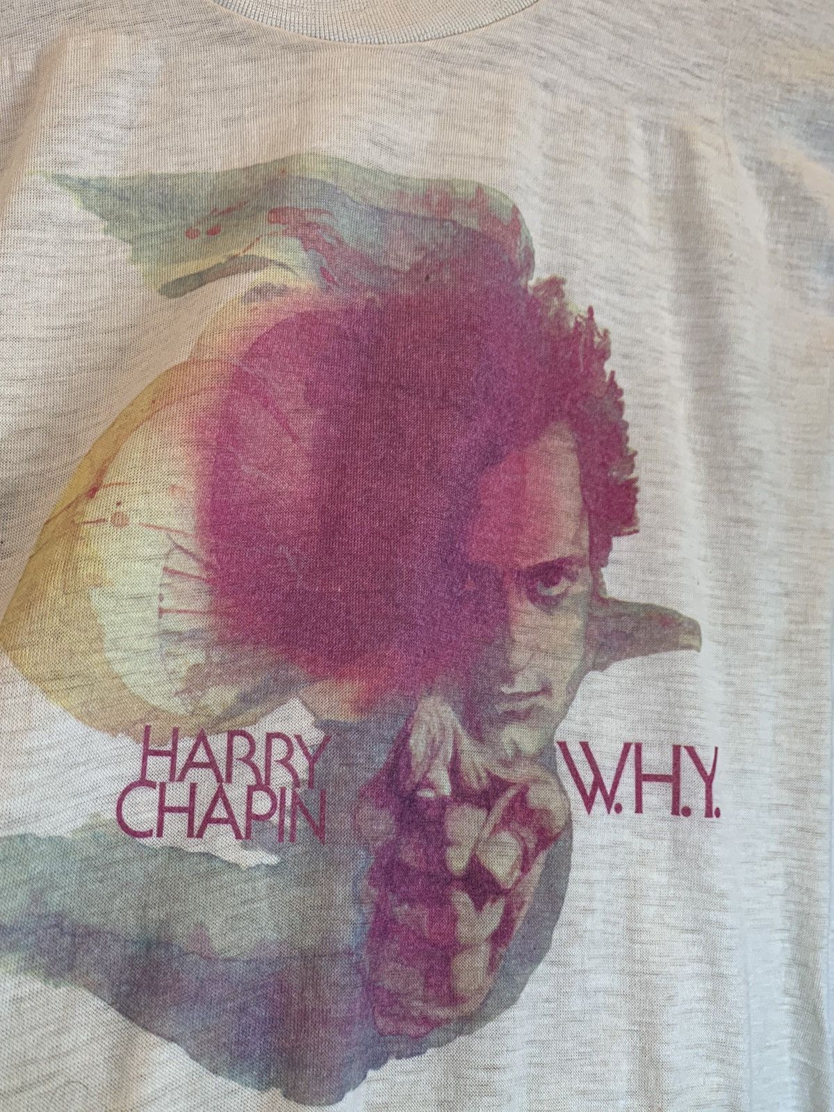 Band Tees *RARE* Vintage 1974 Harry Chapin Verities & Balderdash Shirt Size US M / EU 48-50 / 2 - 2 Thumbnail