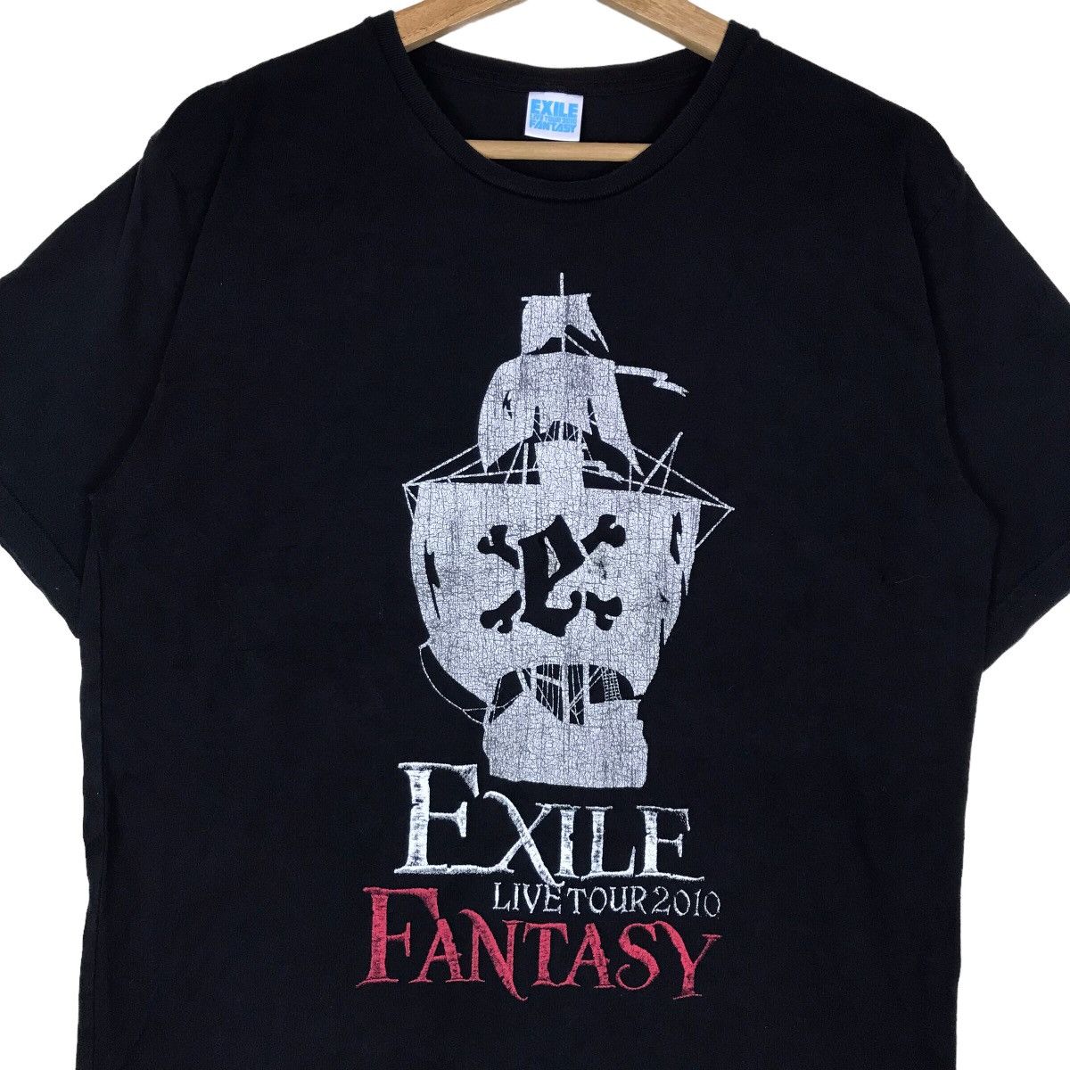 Vintage Vintage Exile Fantasy Japanese Band Tee Tour Shirt Size US L / EU 52-54 / 3 - 2 Thumbnail