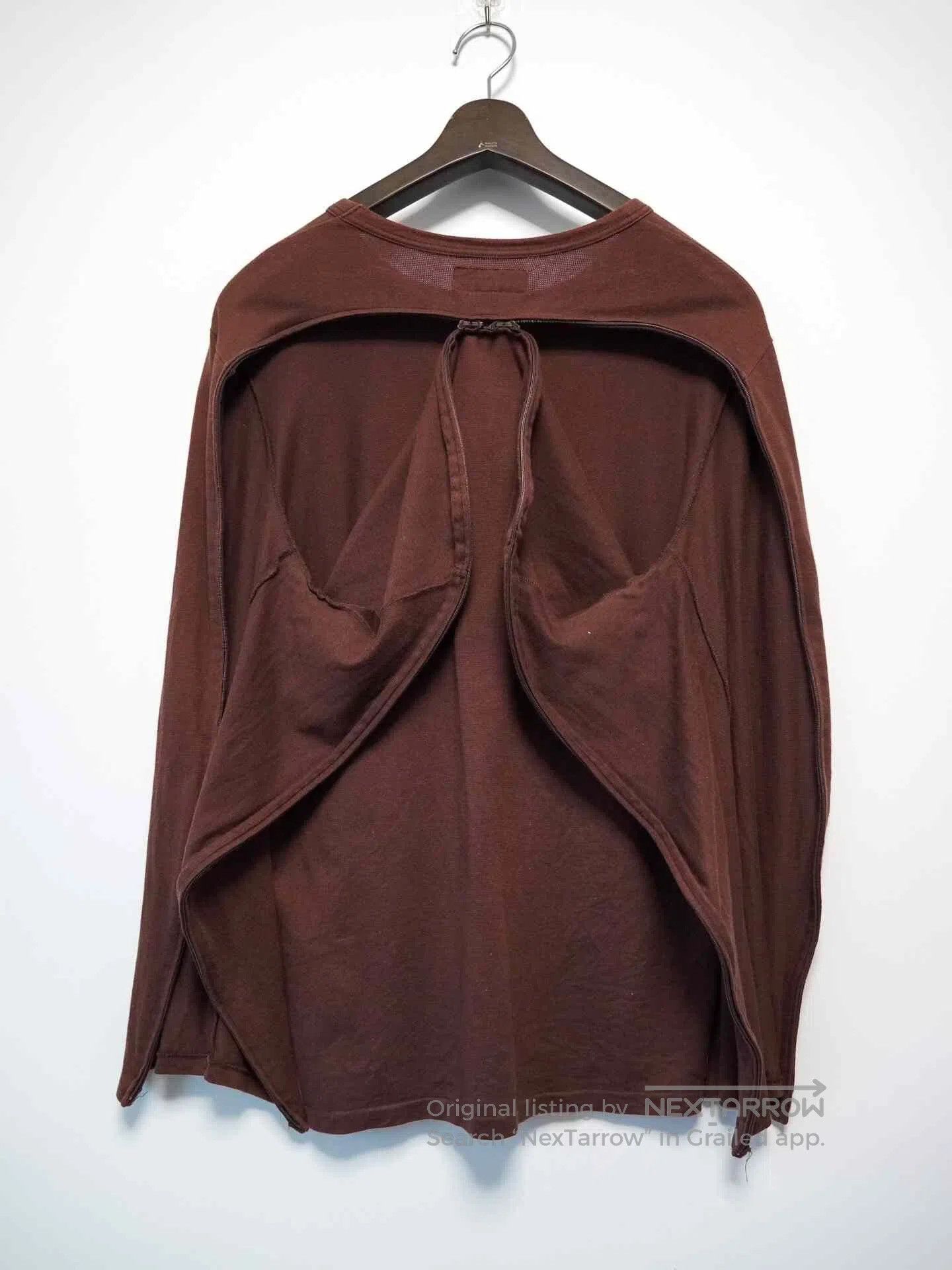 Yohji Yamamoto Yohji Yamamoto 2004AW Back Zip Longsleeve. Size US L / EU 52-54 / 3 - 1 Thumbnail