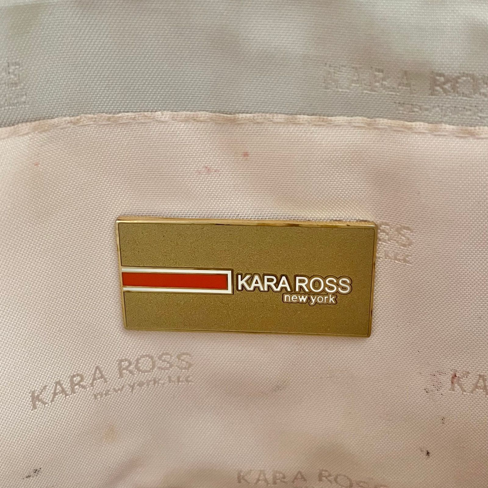Other Kara Ross NY Woven Straw Black Leather Onyx Envelope Clutch Size ONE SIZE - 5 Thumbnail