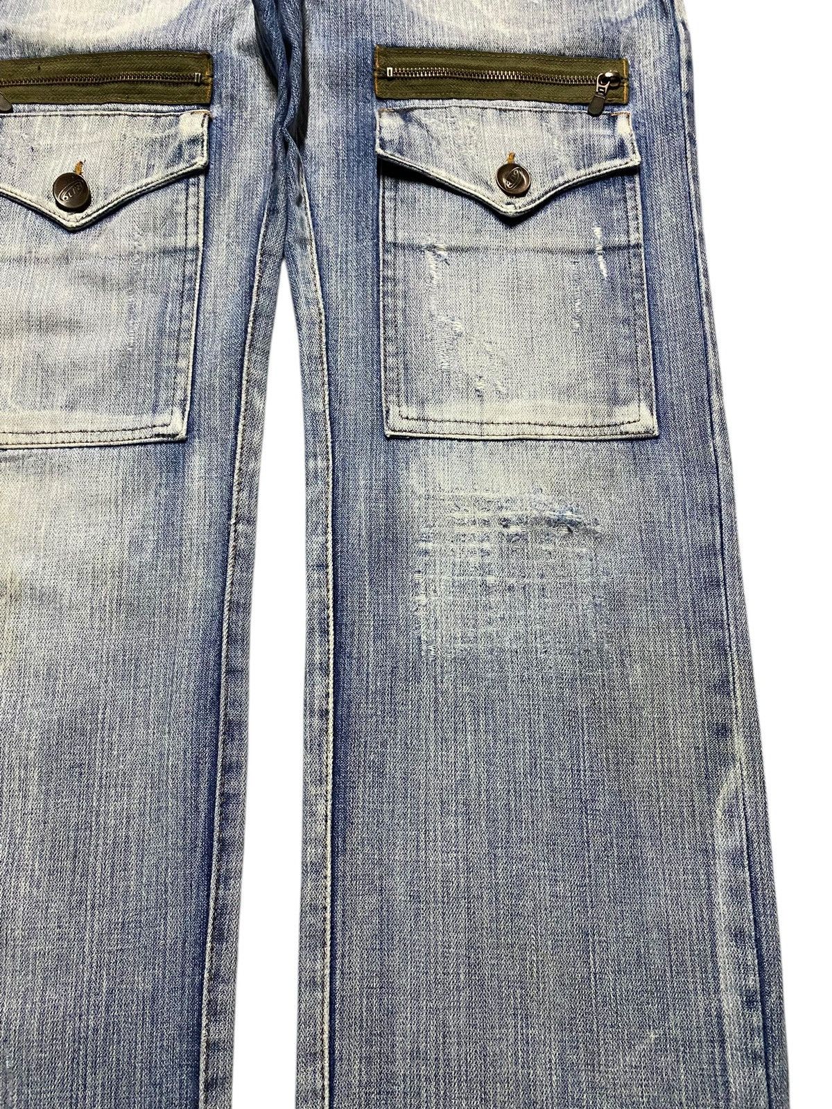 Japanese Brand Vintage Japanese Brand Faded Wash Front Pocket Distressed Size US 34 / EU 50 - 8 Thumbnail